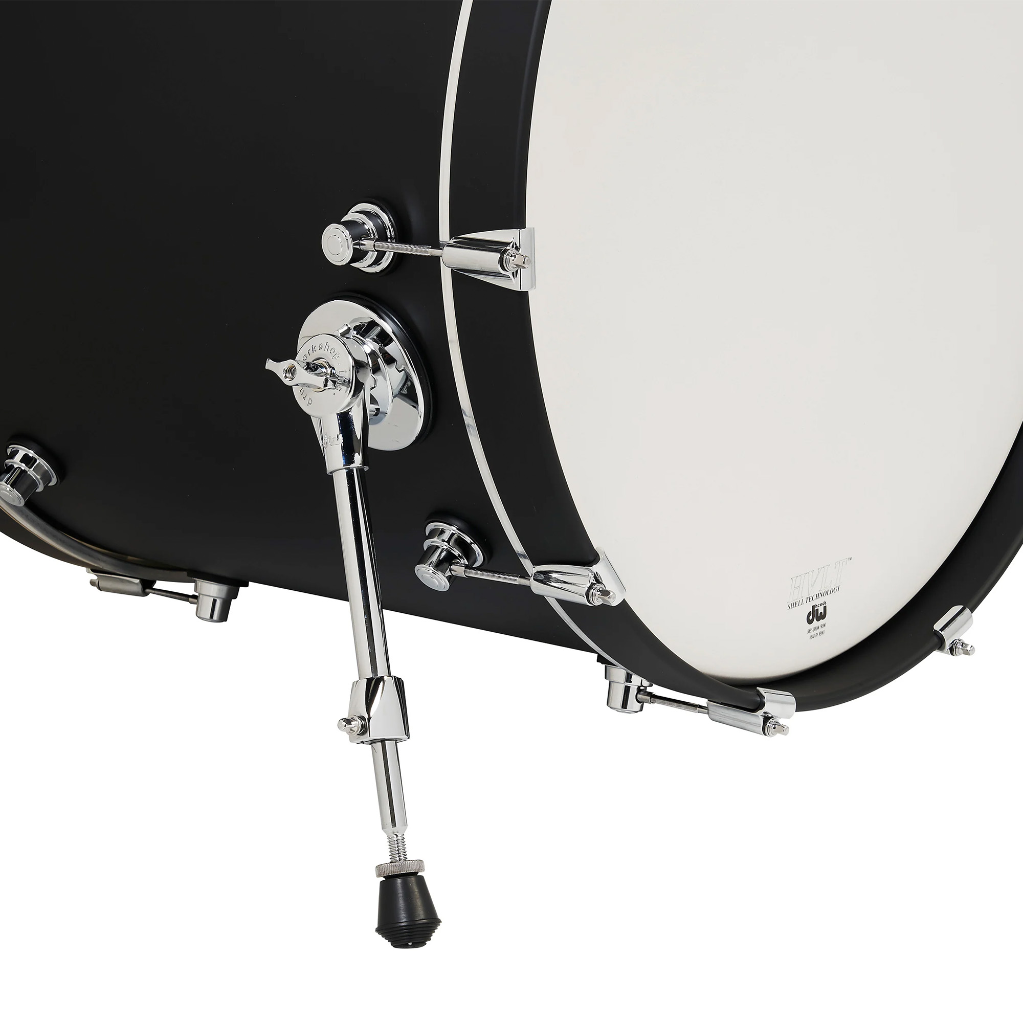 DW Drums Design Series 5 Piece Shell Pack Excluding Hardware and Cymbals - Satin Black