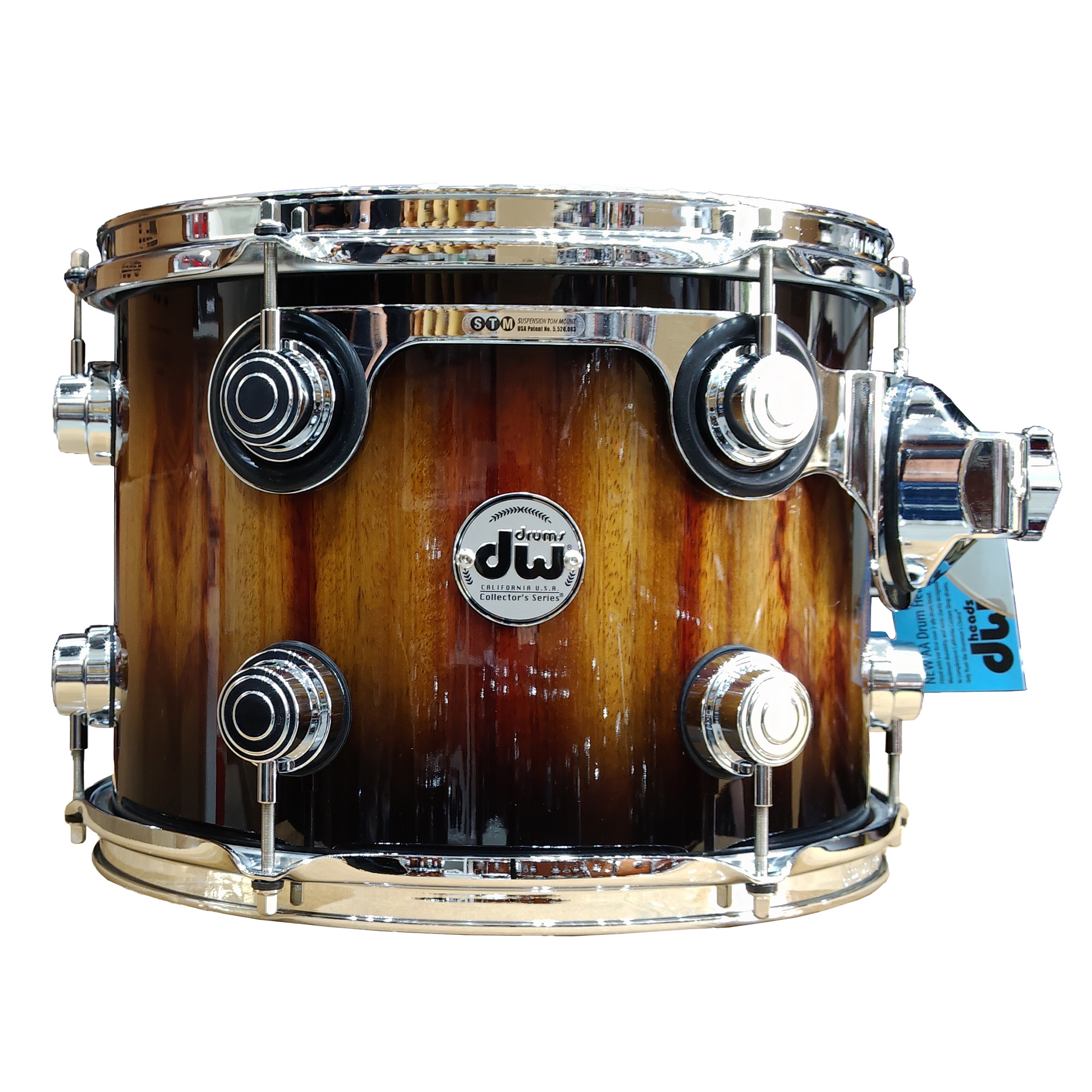 DW Drums Collector Series 7 Piece Shell Pack Exotic Oak - Cymbals & Hardware Not Included