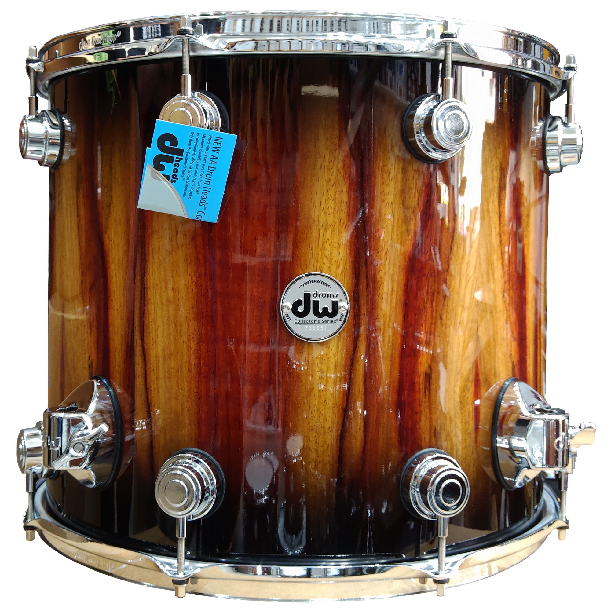 DW Drums Collector Series 7 Piece Shell Pack Exotic Oak - Cymbals & Hardware Not Included