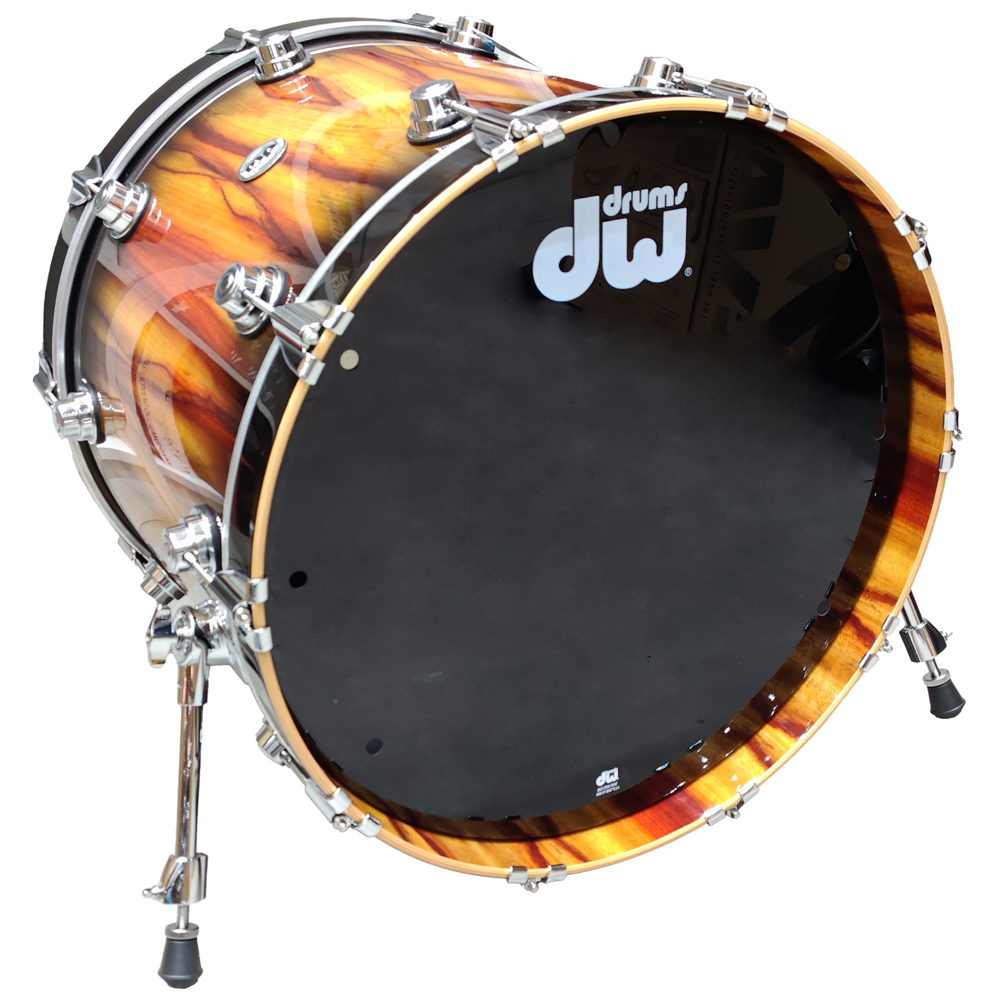 DW Drums Collector Series 7 Piece Shell Pack Exotic Oak - Cymbals & Hardware Not Included