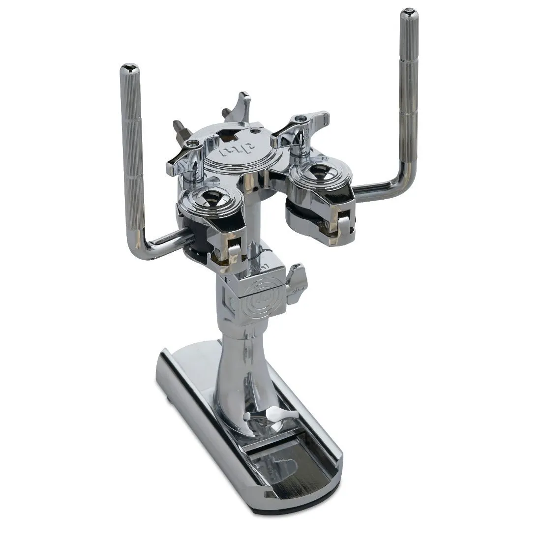 DW Hardware 9000 Series Bass Drum Double Tom Mount - Chrome