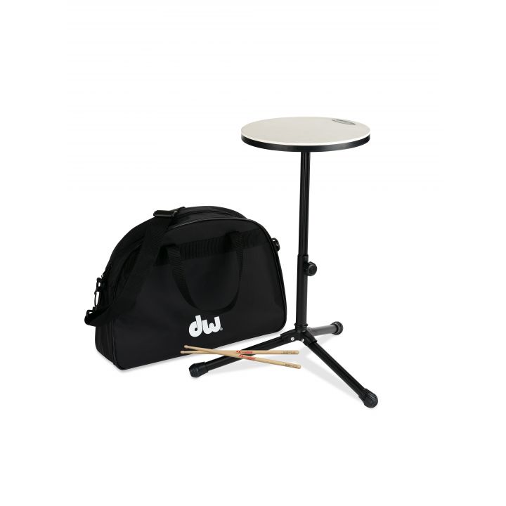 DW Drums 12" Practice Pad with Stand and Bag