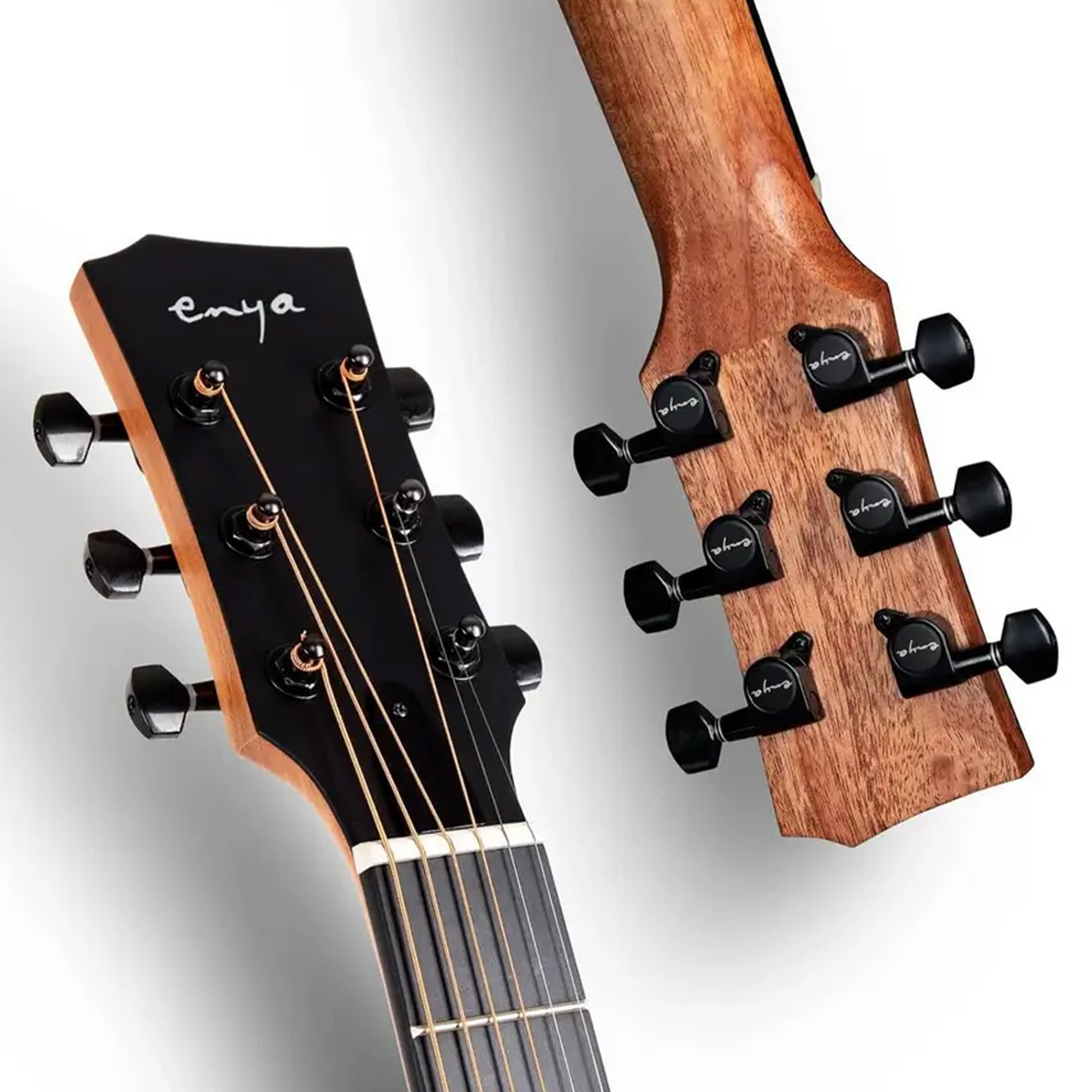Enya Grand Auditorium Acoustic Guitar - Natural