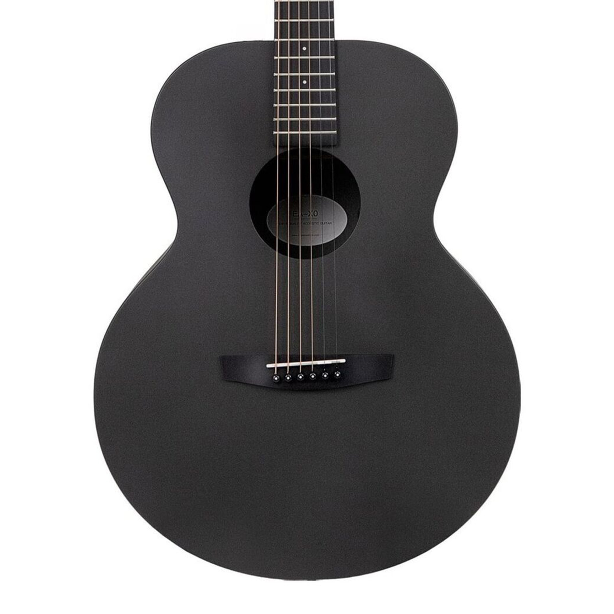Enya Grand Auditorium Acoustic Guitar - Black