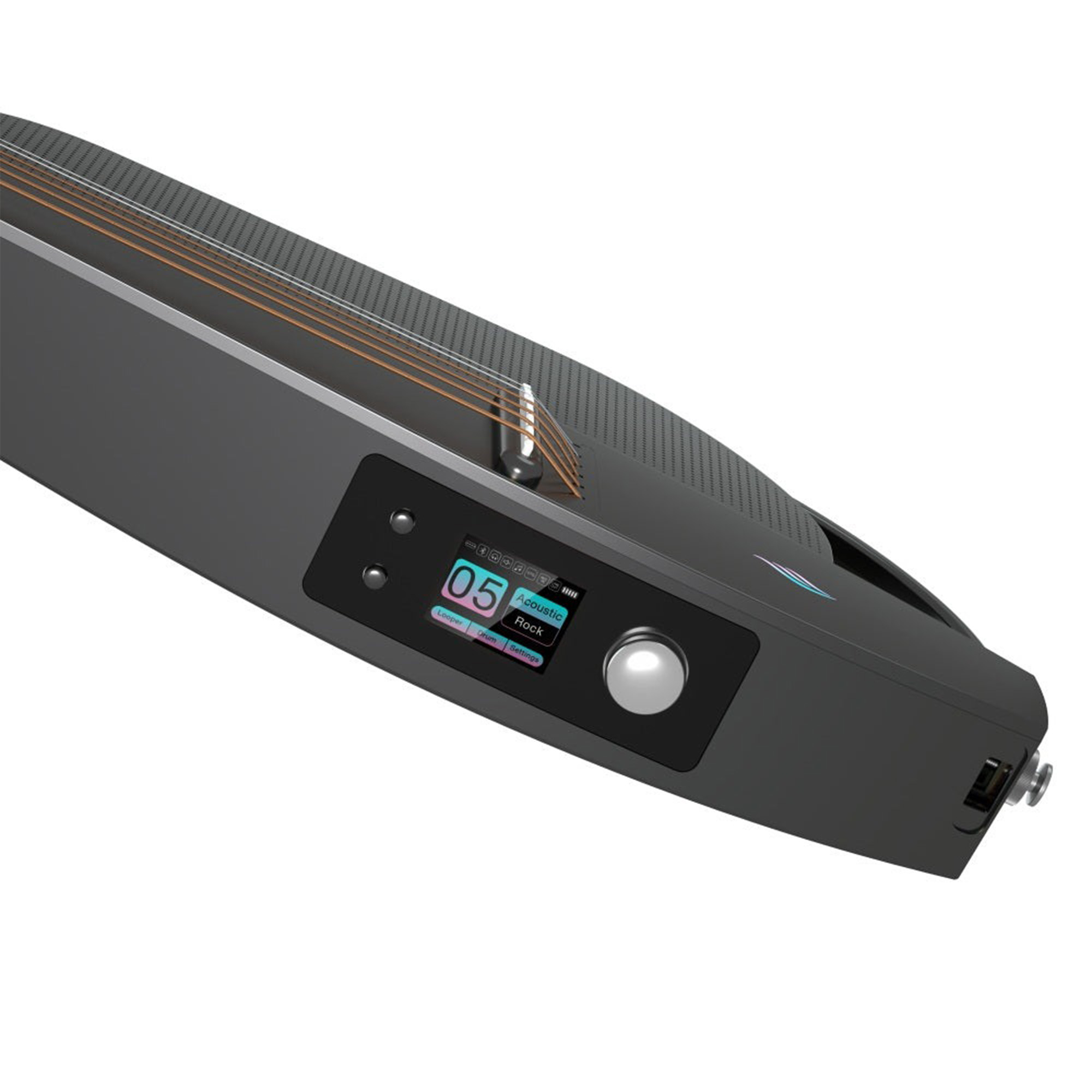 Enya NEXG2 Smart Audio Loop Guitar - Black