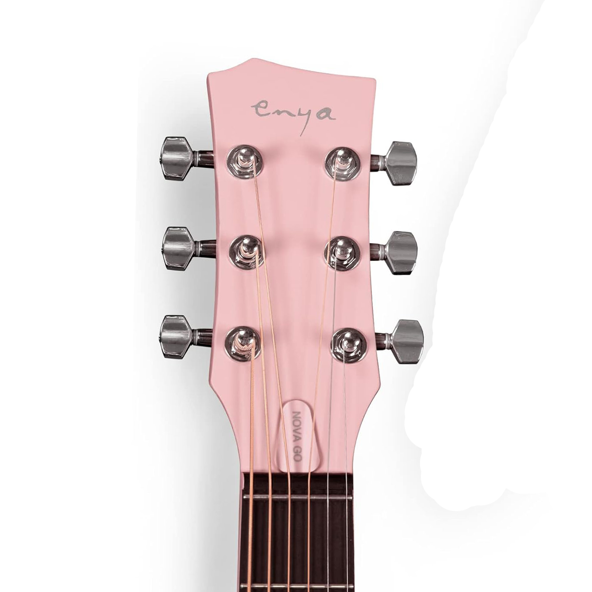 Enya Nova Go SP1 Carbon Fiber Acoustic Electric Guitar – Pink