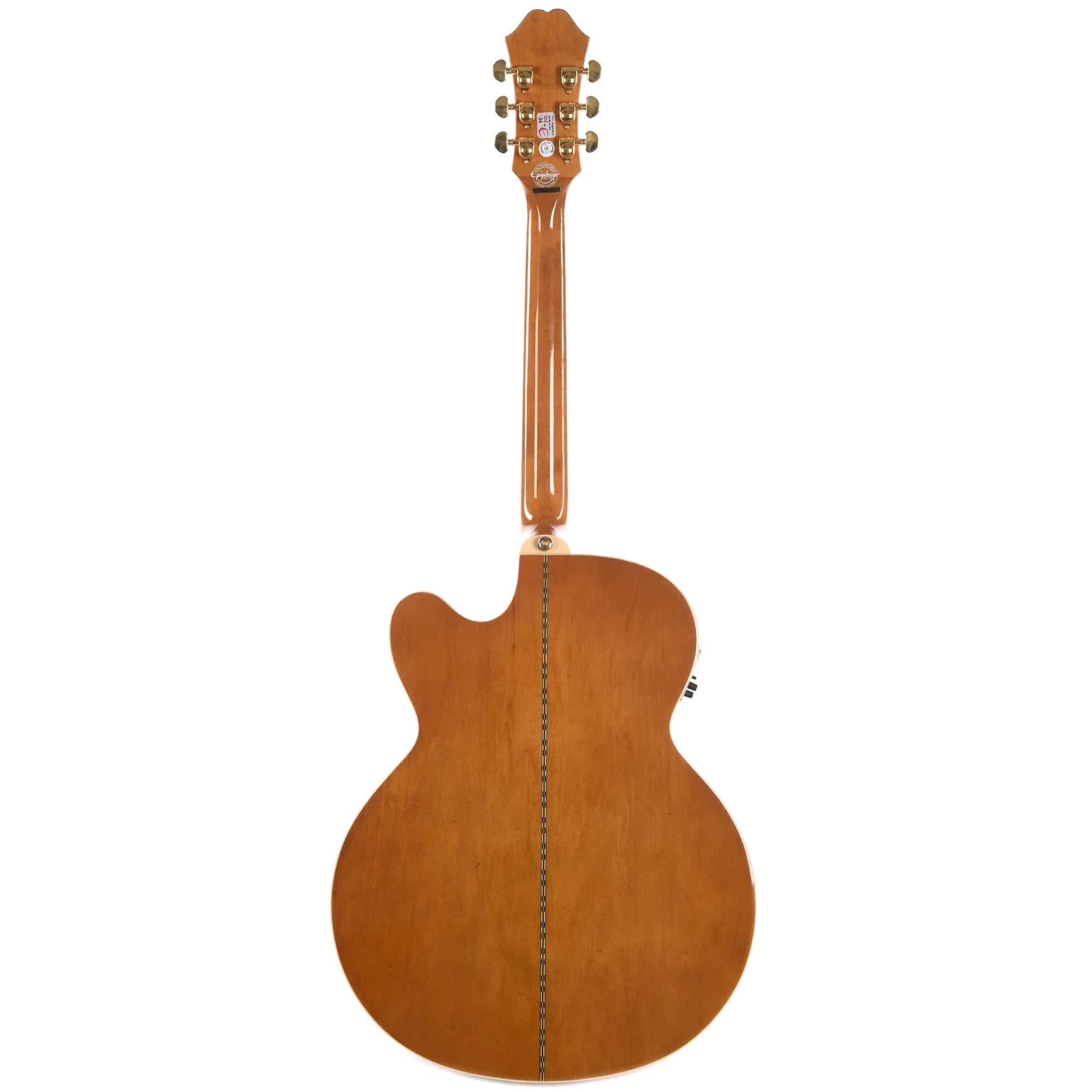 Epiphone J-200EC Studio Acoustic-Electric Guitar - Vintage Natural