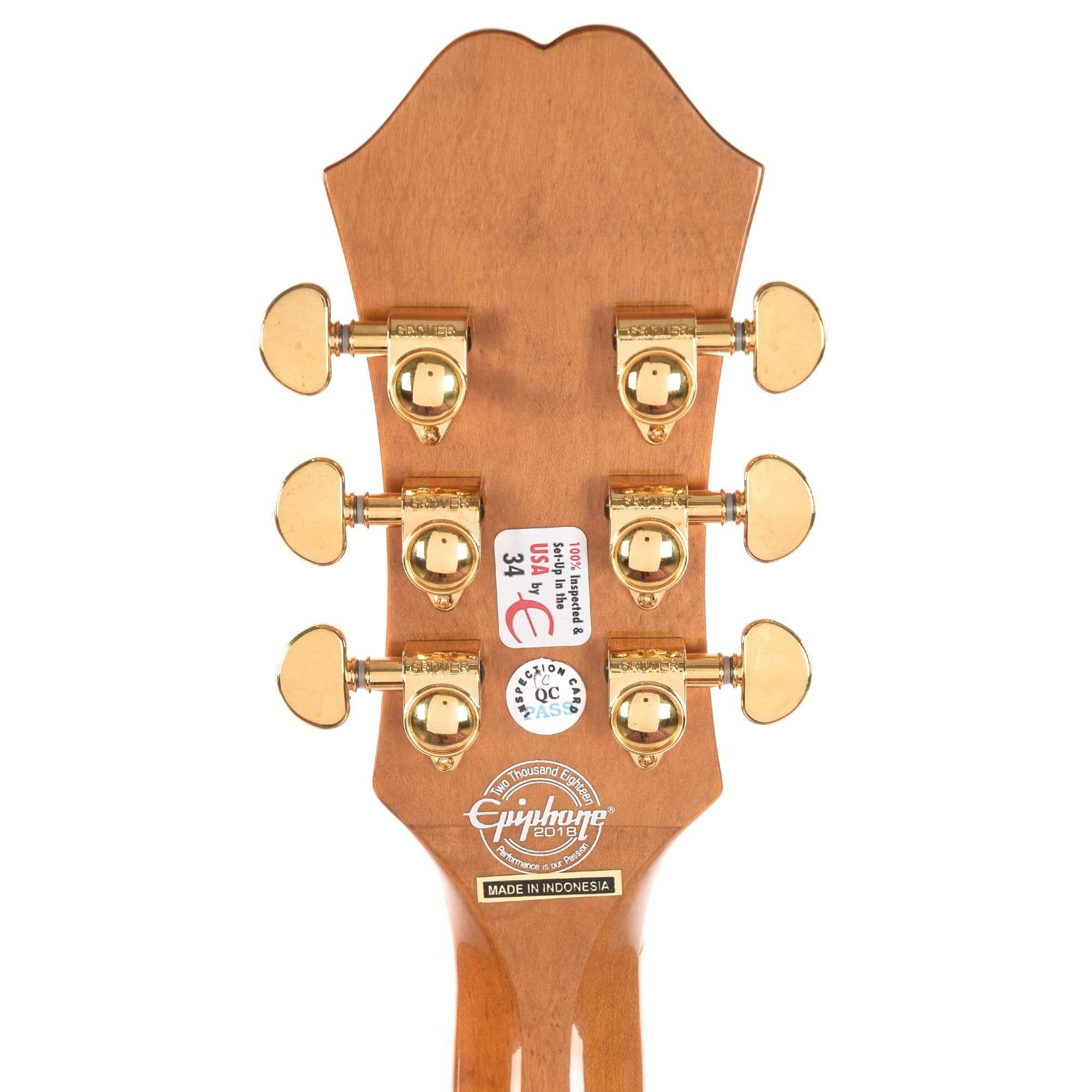 Epiphone J-200EC Studio Acoustic-Electric Guitar - Vintage Natural