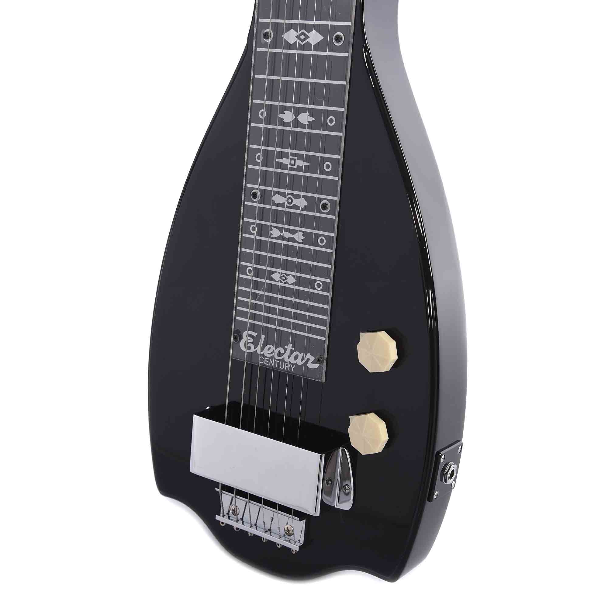 Epiphone Electar Inspired by "1939" Century Lap Steel Outfit - Ebony
