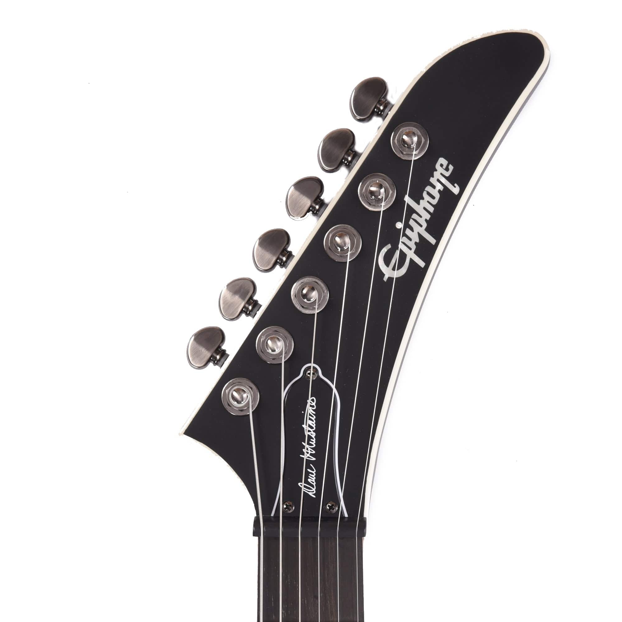 Epiphone Artist Dave Mustaine Prophecy Flying V Figured Electric Guitar - Aged Dark Red Burst