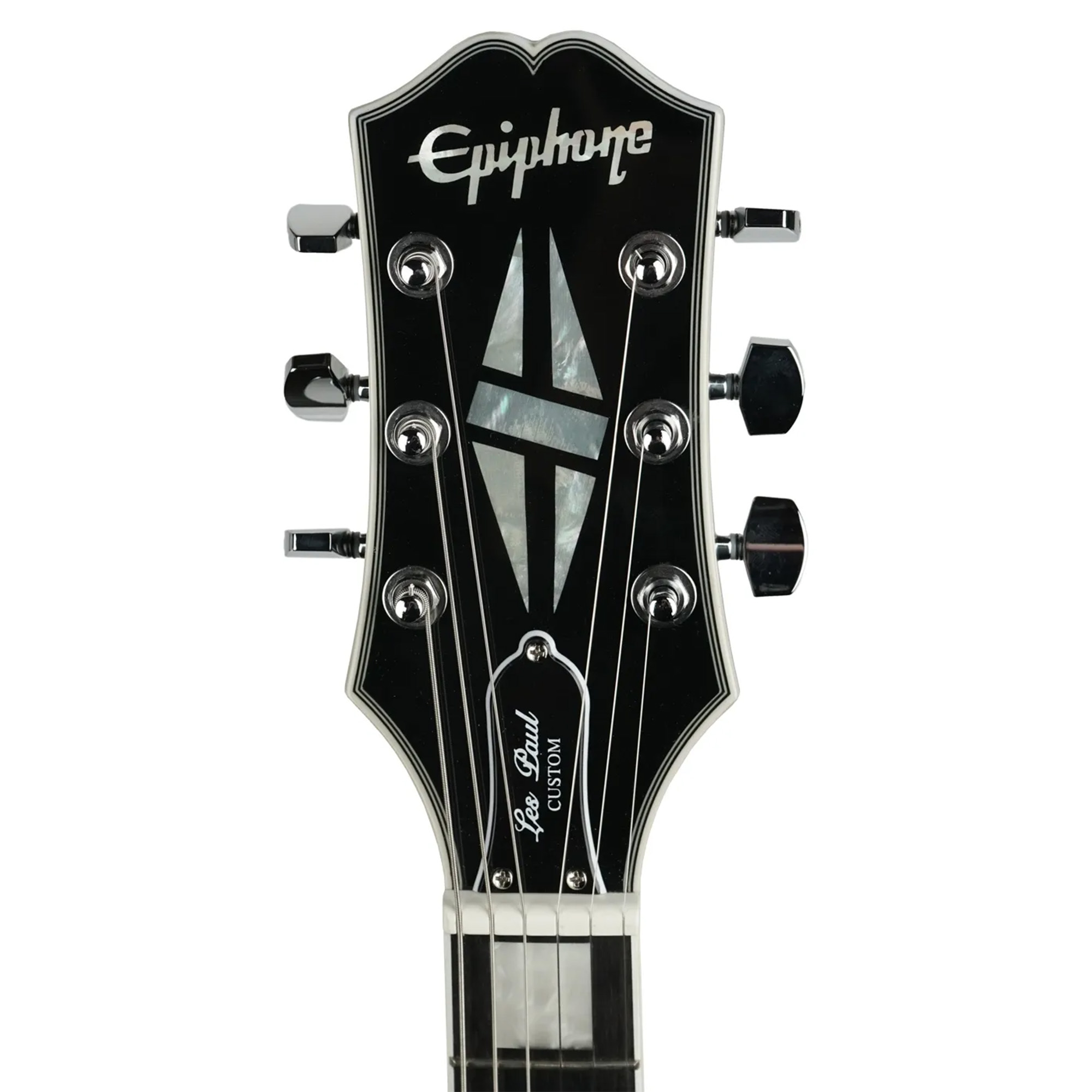 Epiphone Artist Adam Jones Les Paul Custom Art Collection Korin Faught's "Sensation" Electric Guitar - Antique Silverburst