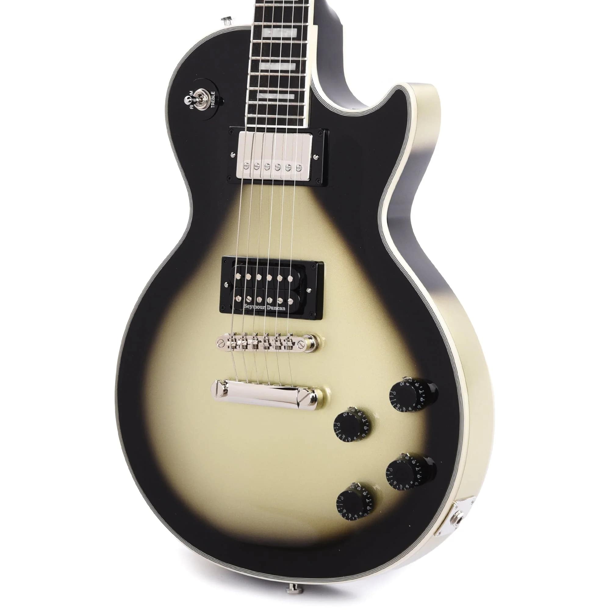 Epiphone Artist Adam Jones Les Paul Custom Art Collection Ernst Fuchs’ “Anti Laokoon 1965” - Antique Silverburst
