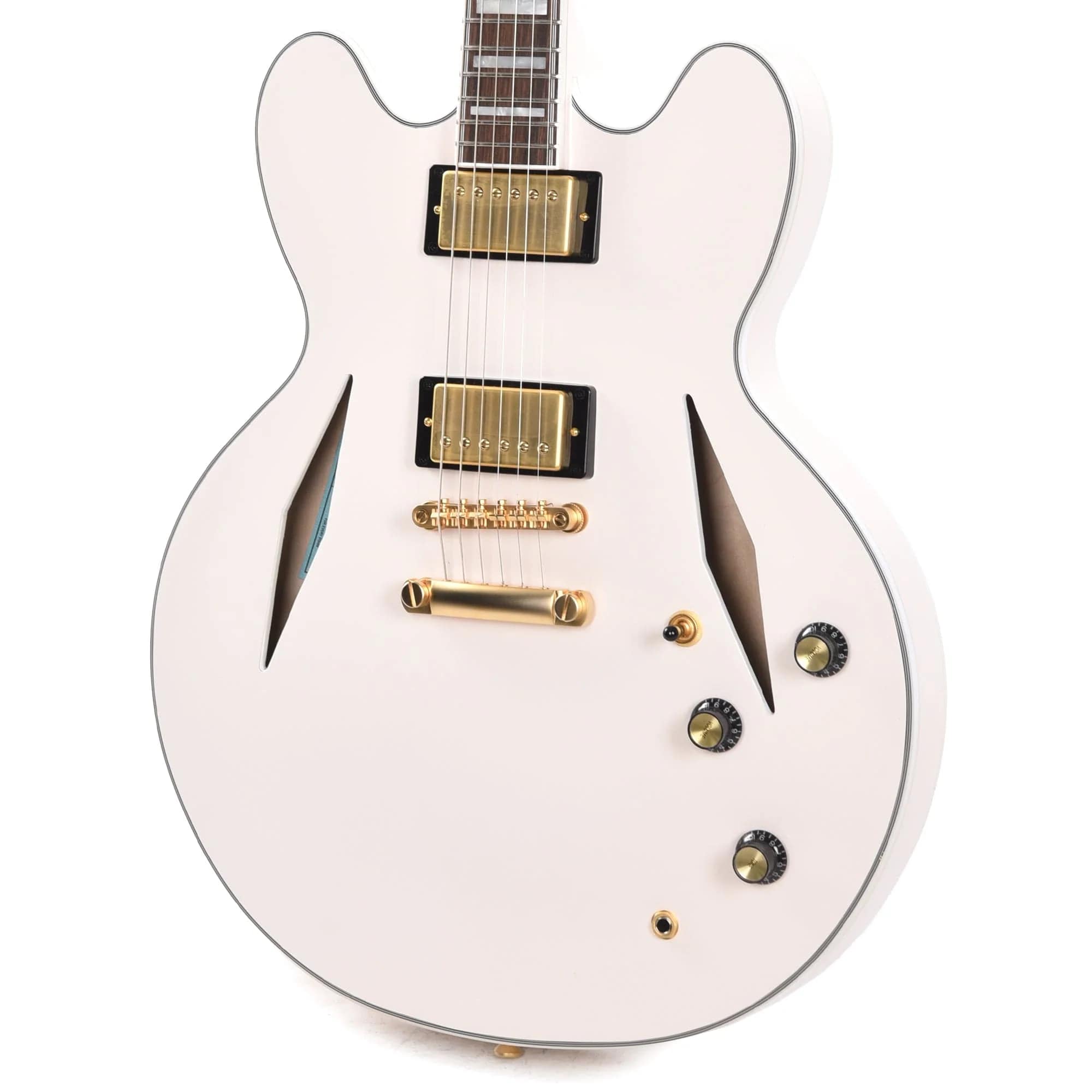 Epiphone Artist Emily Wolfe "White Wolfe" Sheraton Semi Hollow Electric Guitar - Aged Bone White (PRE ORDER)