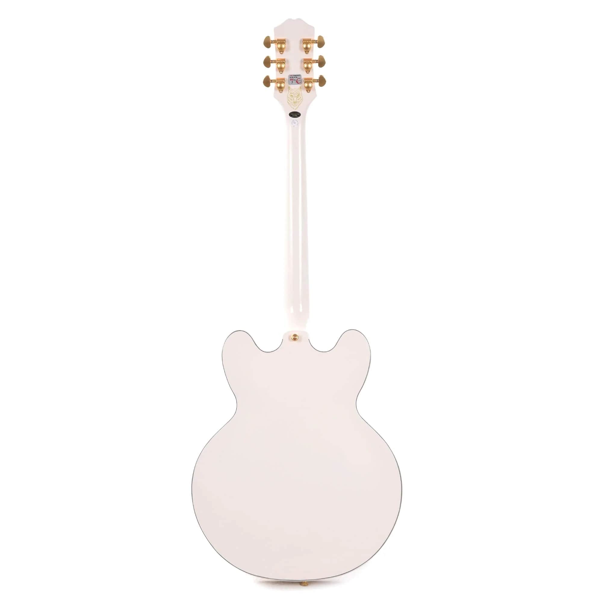 Epiphone Artist Emily Wolfe "White Wolfe" Sheraton Semi Hollow Electric Guitar - Aged Bone White (PRE ORDER)