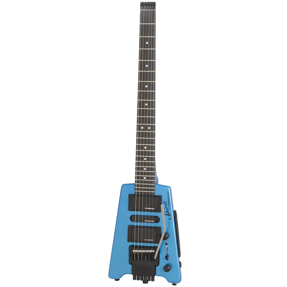 Steinberger GTPROFB1 Spirit GT-PRO Deluxe Outfit Travel Guitar™ - Frost Blue