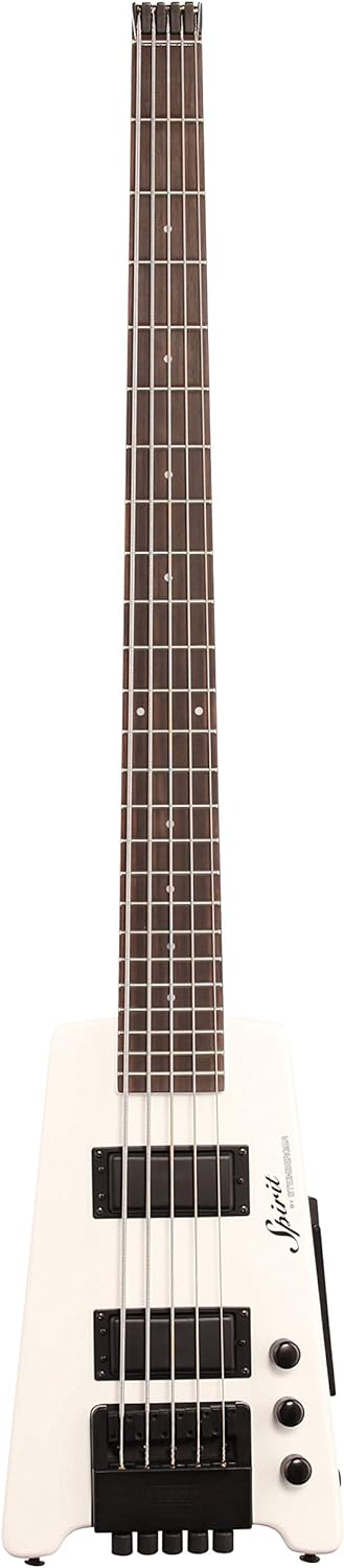 Steinberger XTSTD5WH1 SpiritXT-25 Standard Outfit Travel Electric 5 String Bass Guitar™ - White