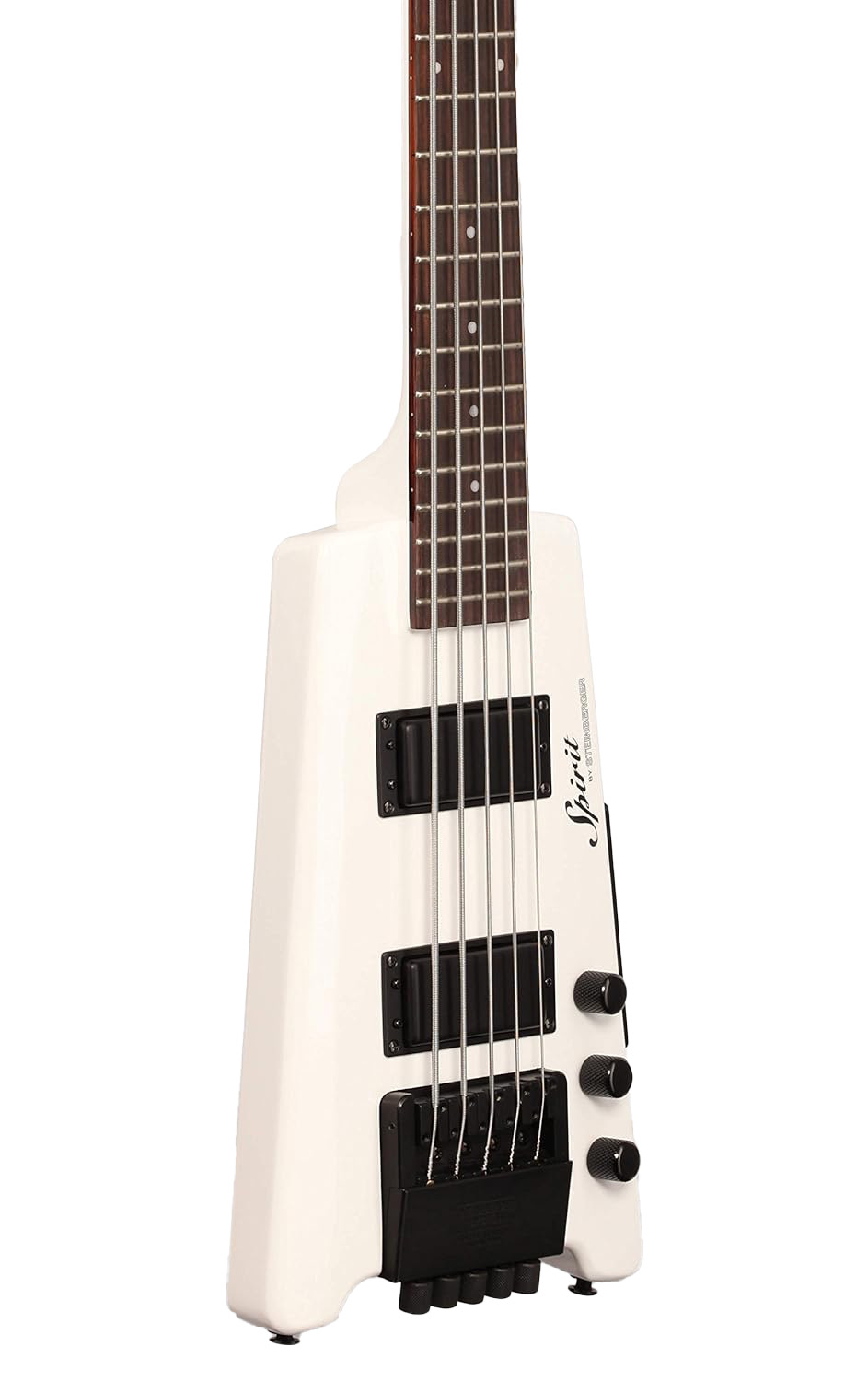 Steinberger XTSTD5WH1 SpiritXT-25 Standard Outfit Travel Electric 5 String Bass Guitar™ - White