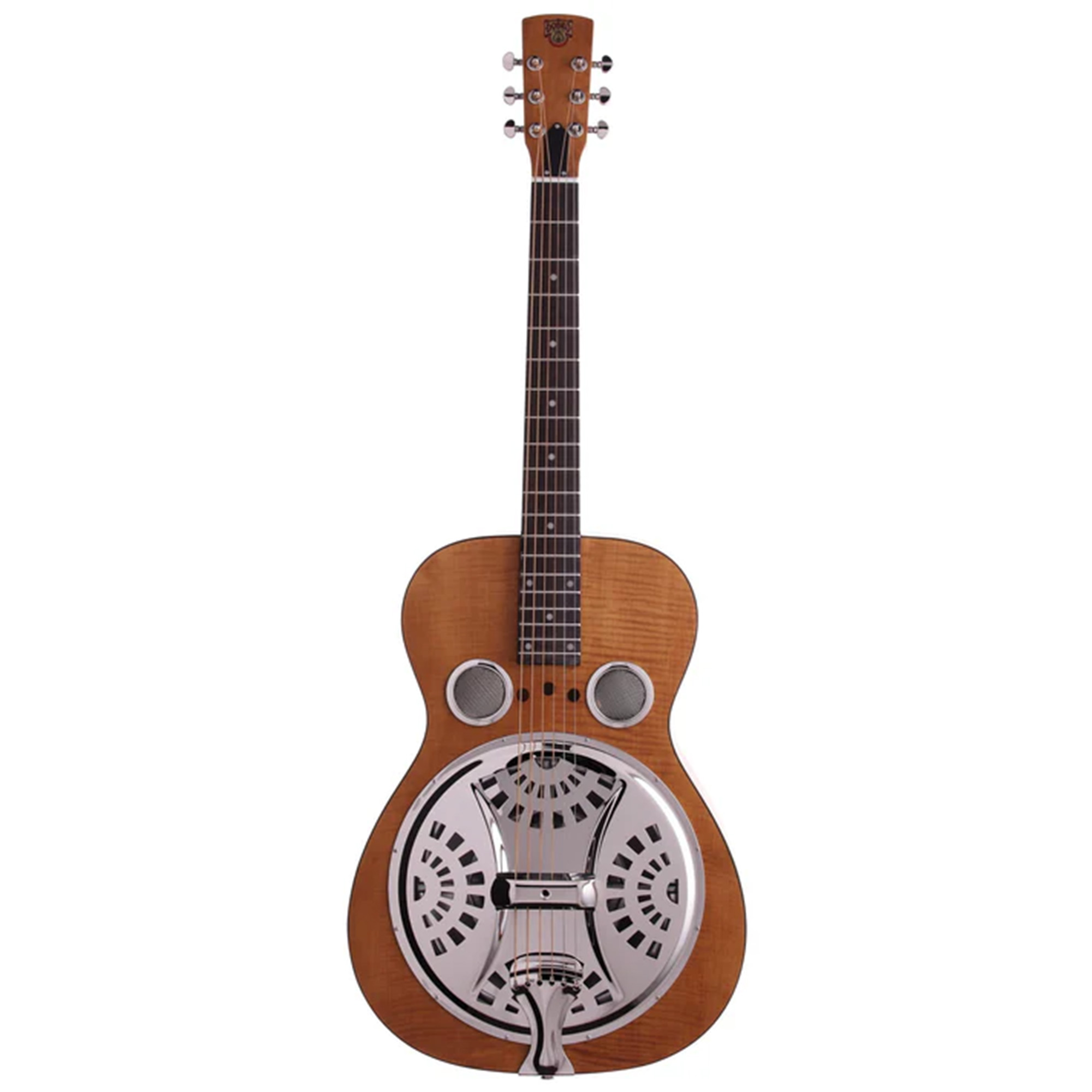 Epiphone Resonator Dobro Hound Dog Deluxe Round Neck Guitar - Vintage Brown