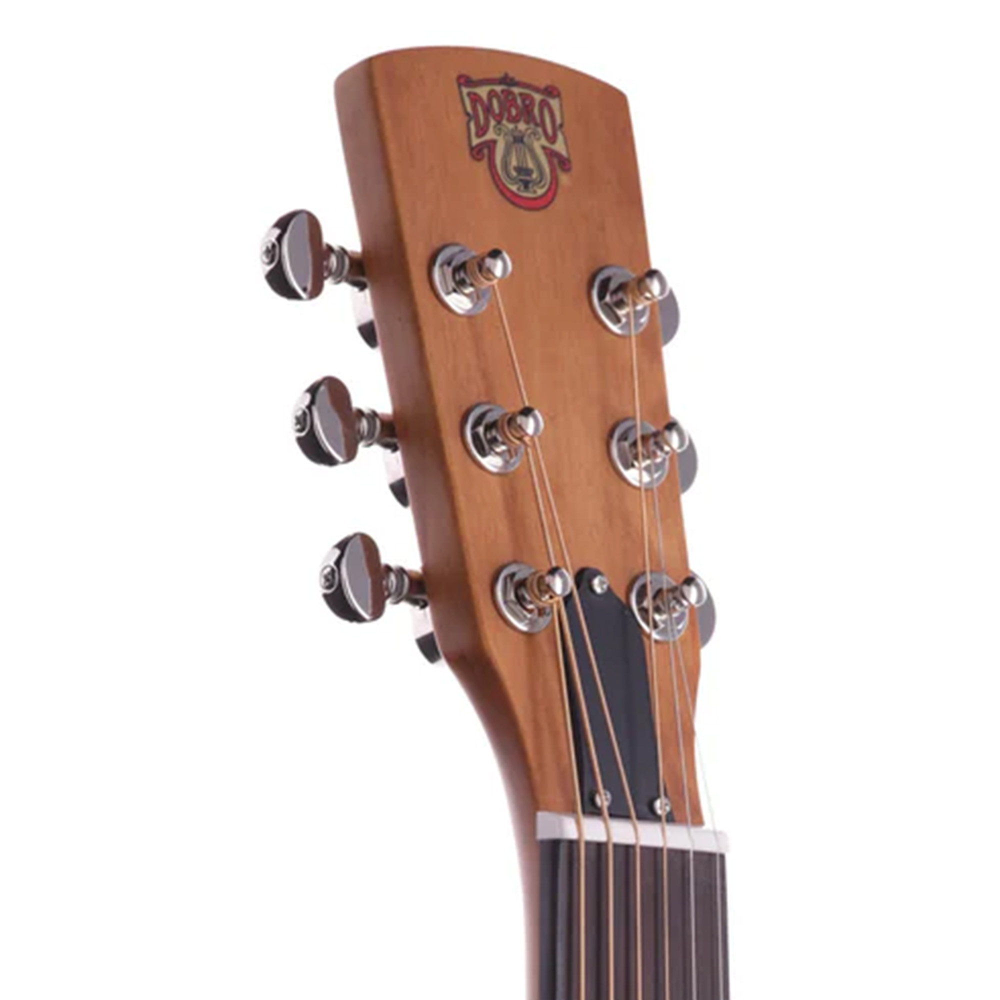 Epiphone Resonator Dobro Hound Dog Deluxe Round Neck Guitar - Vintage Brown