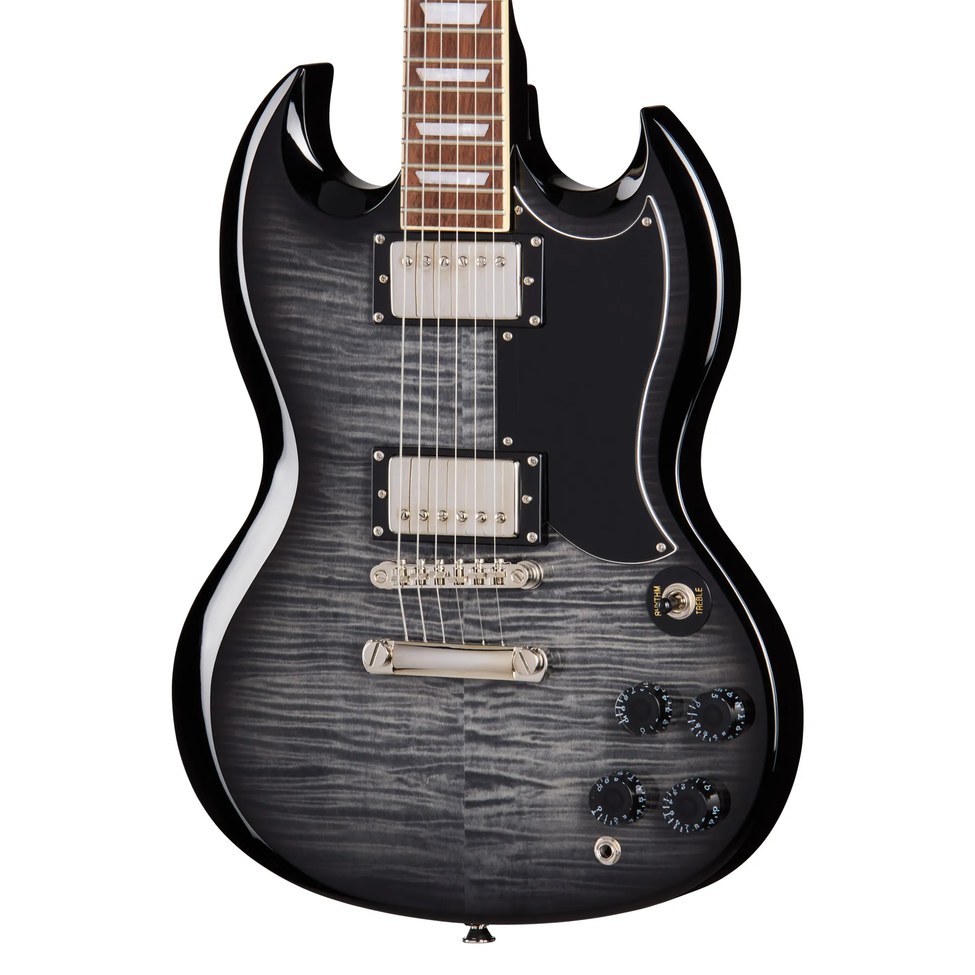 Epiphone SG Tribute Plus Electric Guitar - Ebony Burst