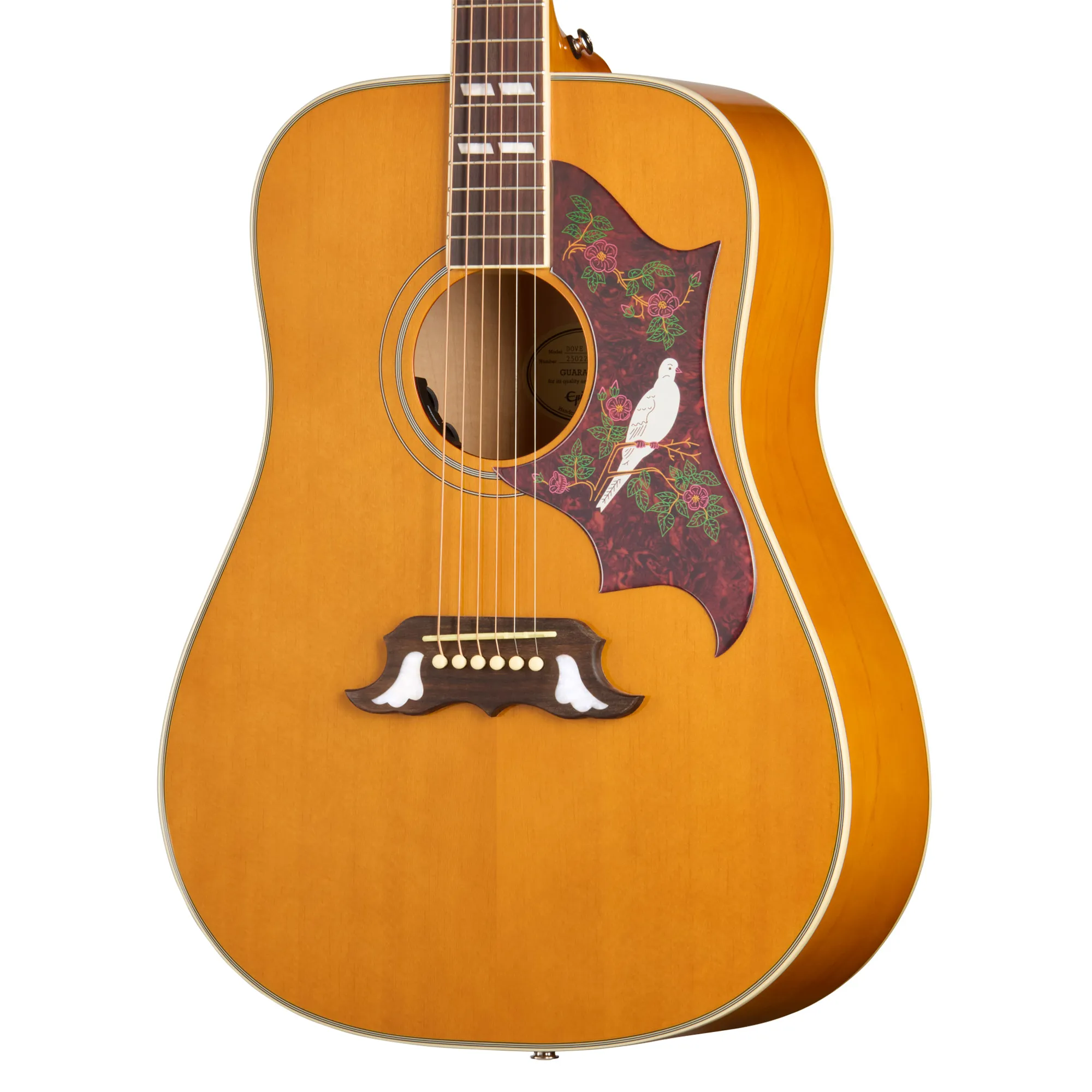 Epiphone Dove Studio Acoustic-Electric Guitar - Vintage Violin burst