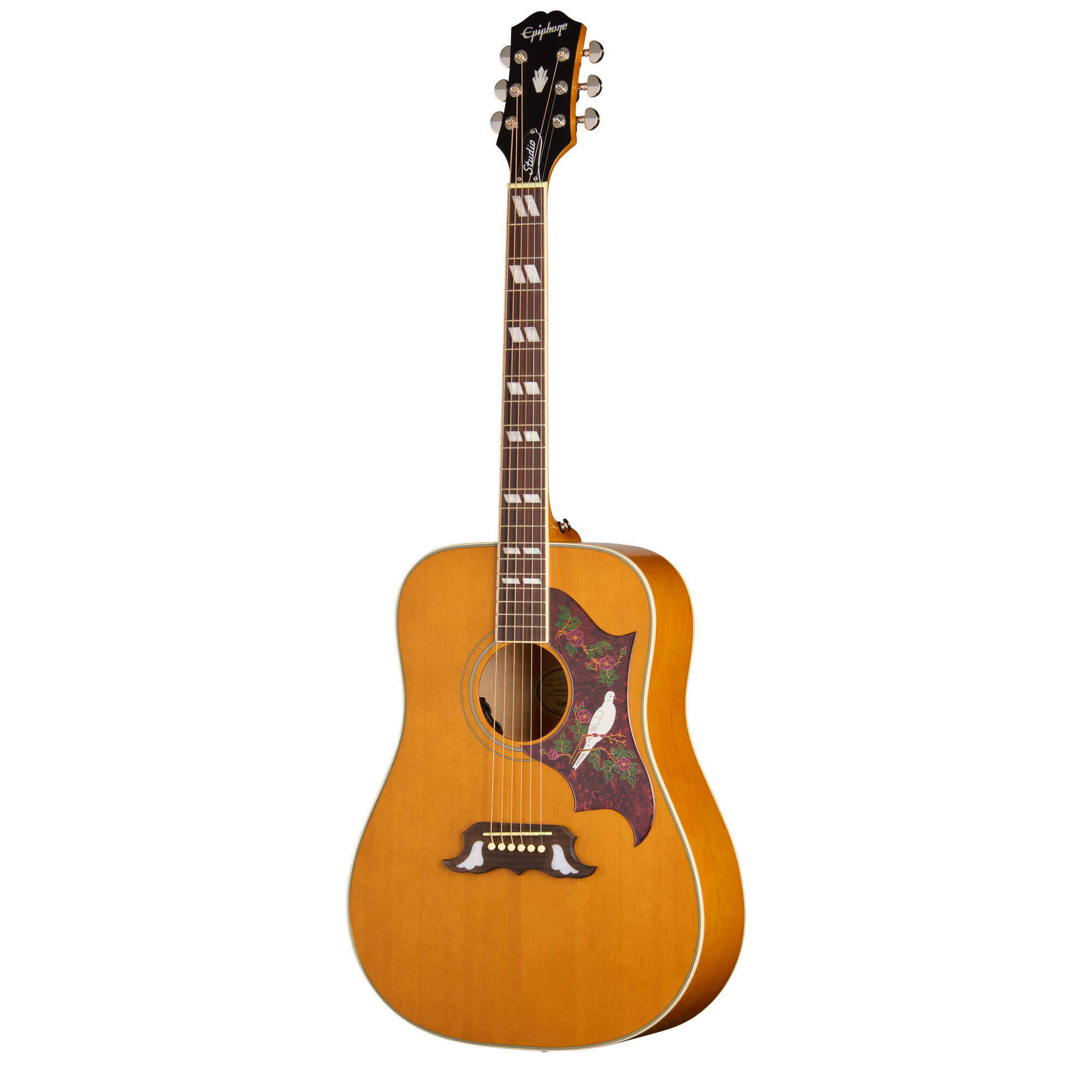 Epiphone Dove Studio Acoustic-Electric Guitar - Vintage Violin burst