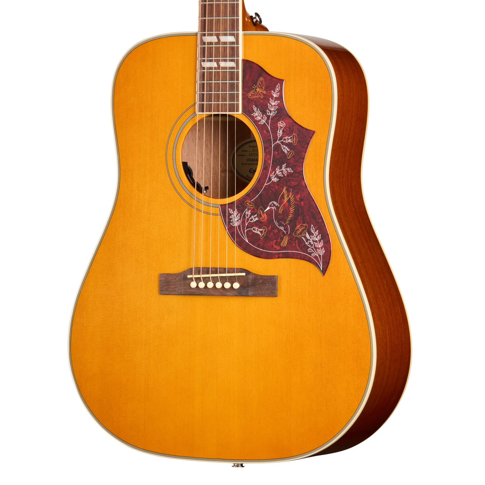 Epiphone Hummingbird Studio Acoustic Electric Guitar - Antique Natural