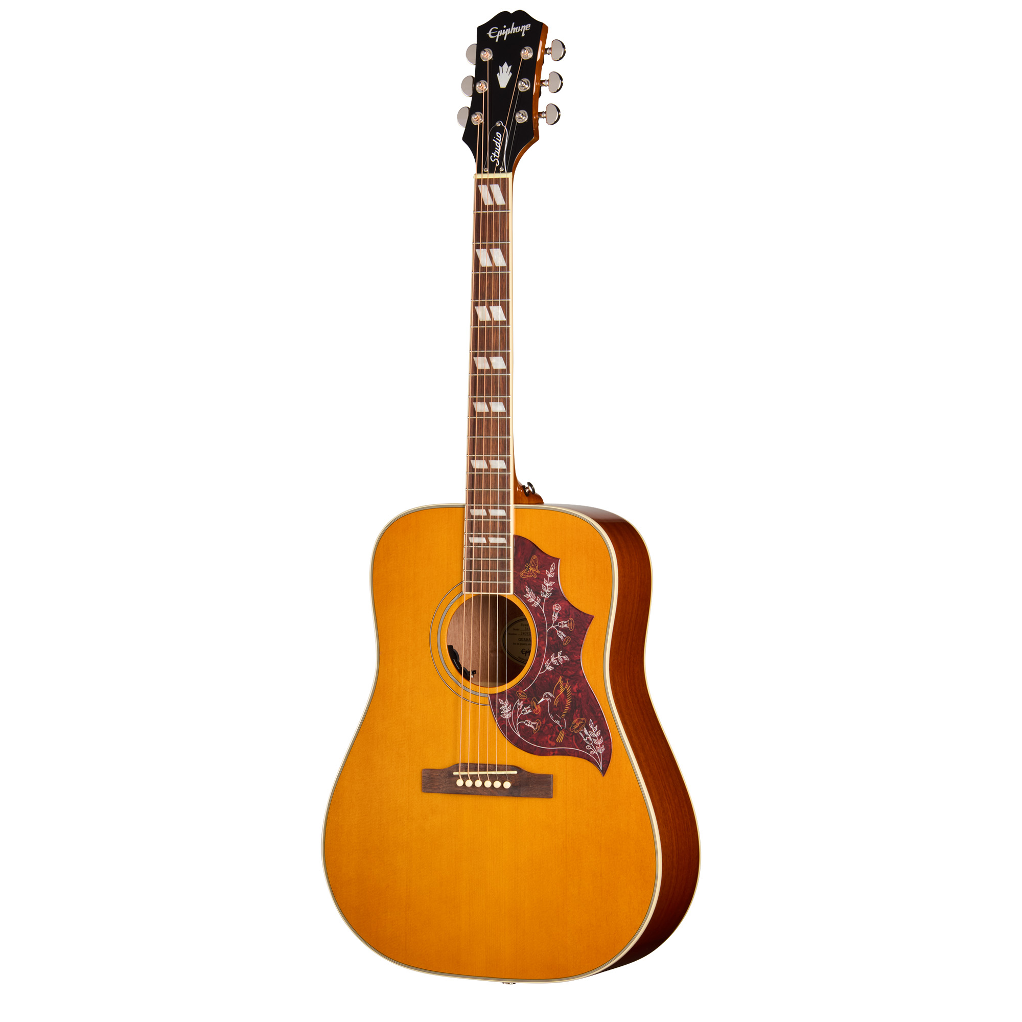 Epiphone Hummingbird Studio Acoustic Electric Guitar - Antique Natural