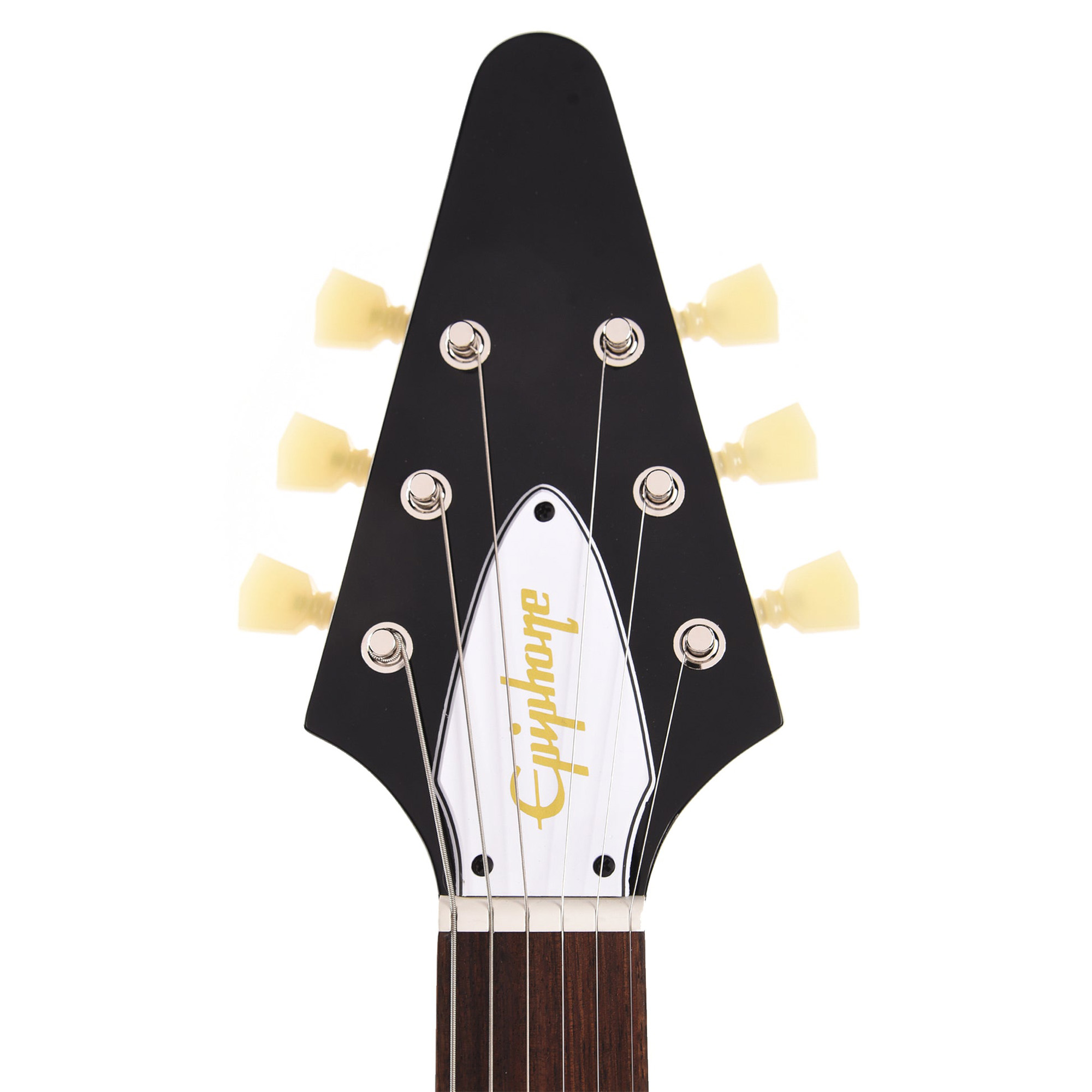 Epiphone Artist Jimi Hendrix "Love Drops" Flying V Electric Guitar - Ebony