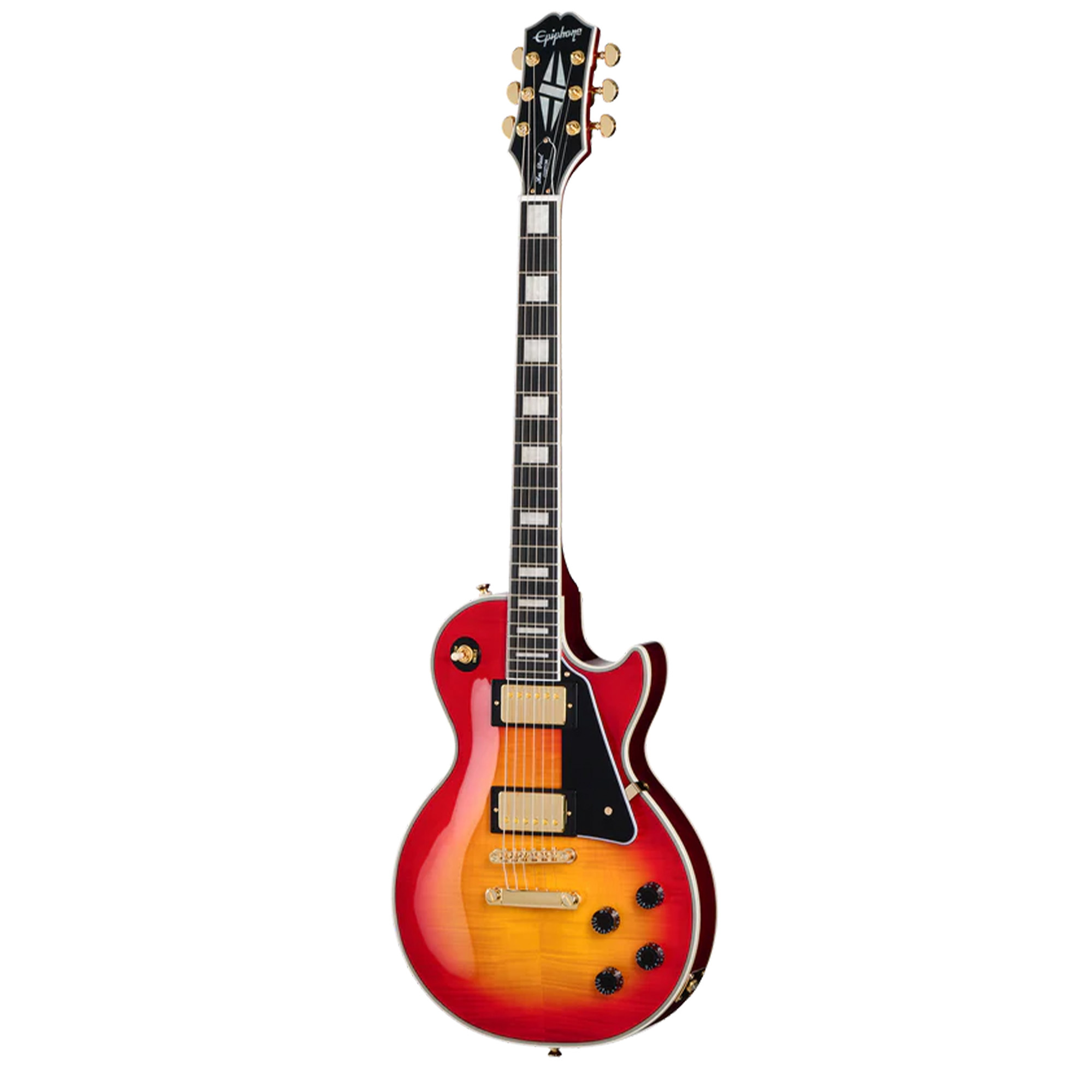 Epiphone Les Paul Custom Electric Guitar - Heritage Cherry Sunburst