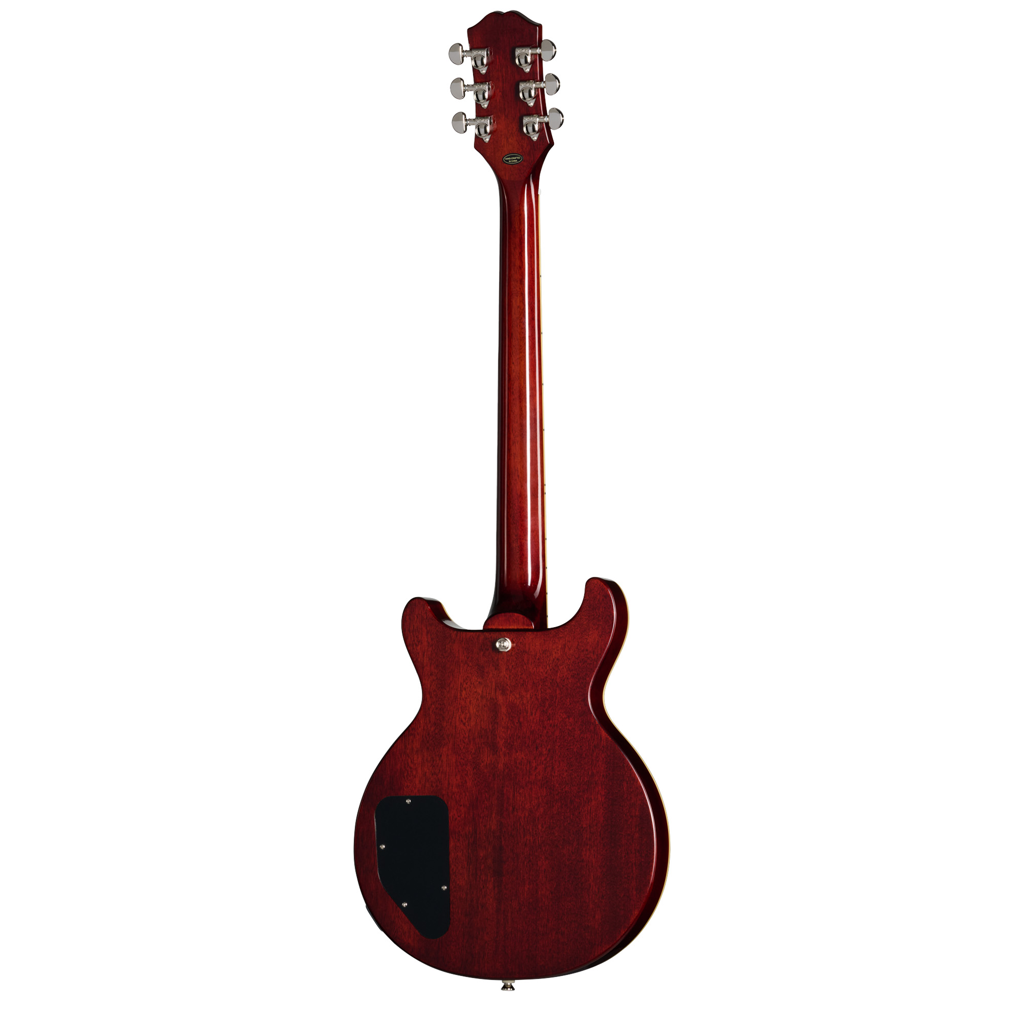Epiphone Les Paul Double Cut Figured Electric Guitar - Bourbon Burst
