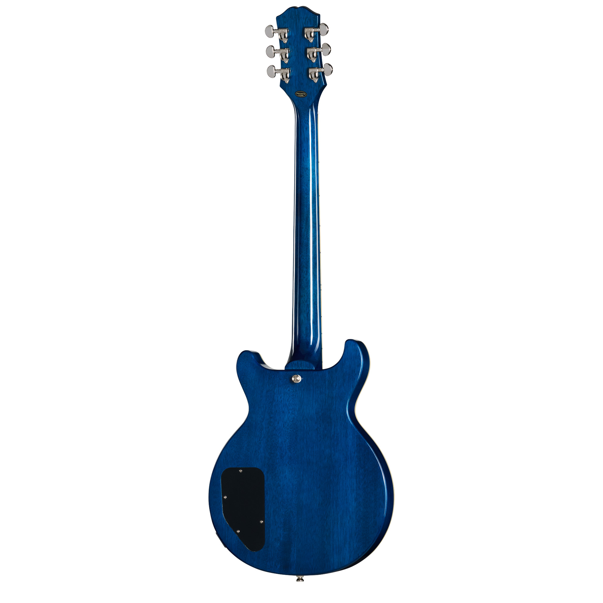 Epiphone Les Paul Double Cut Figured Electric Guitar - Ocean Water