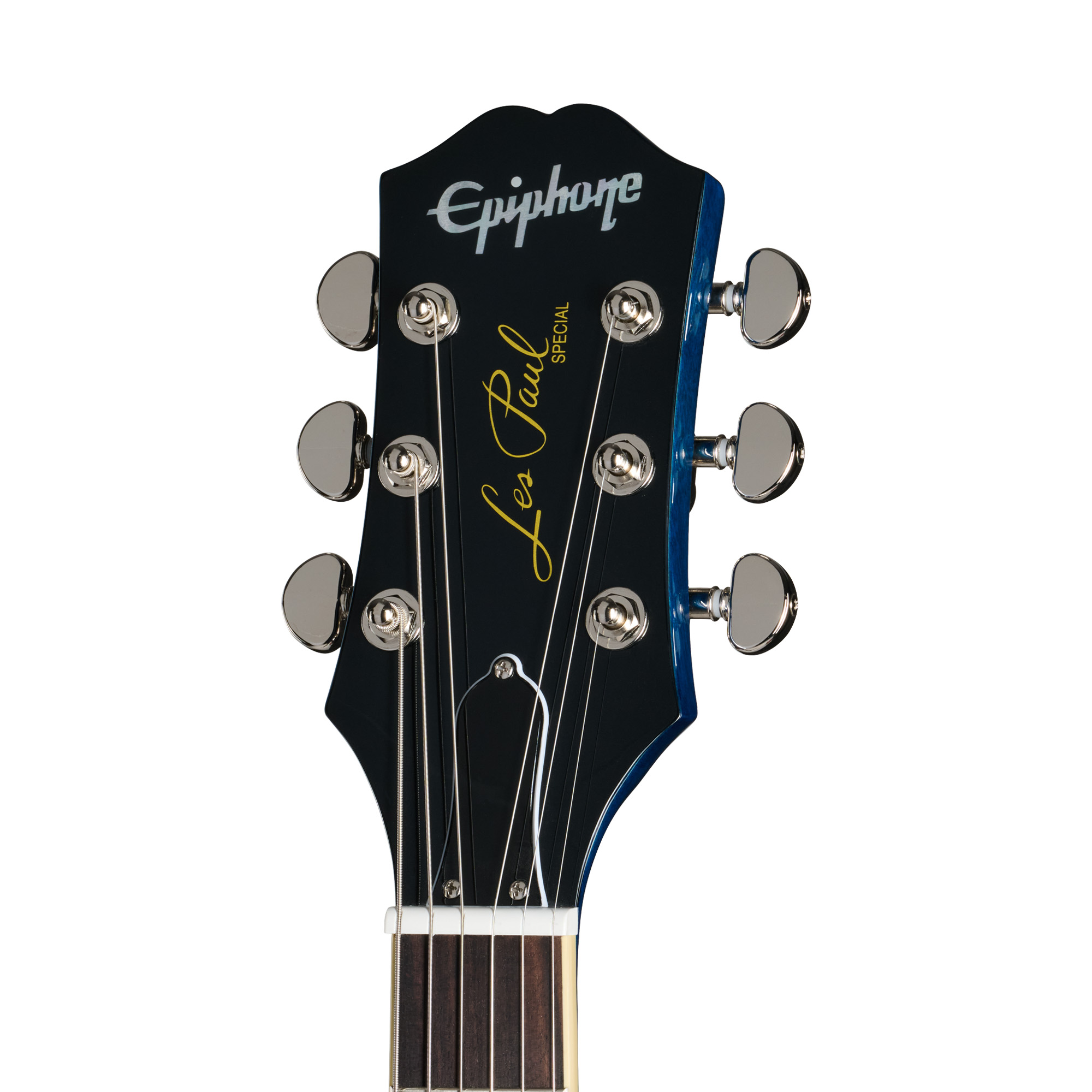 Epiphone Les Paul Double Cut Figured Electric Guitar - Ocean Water