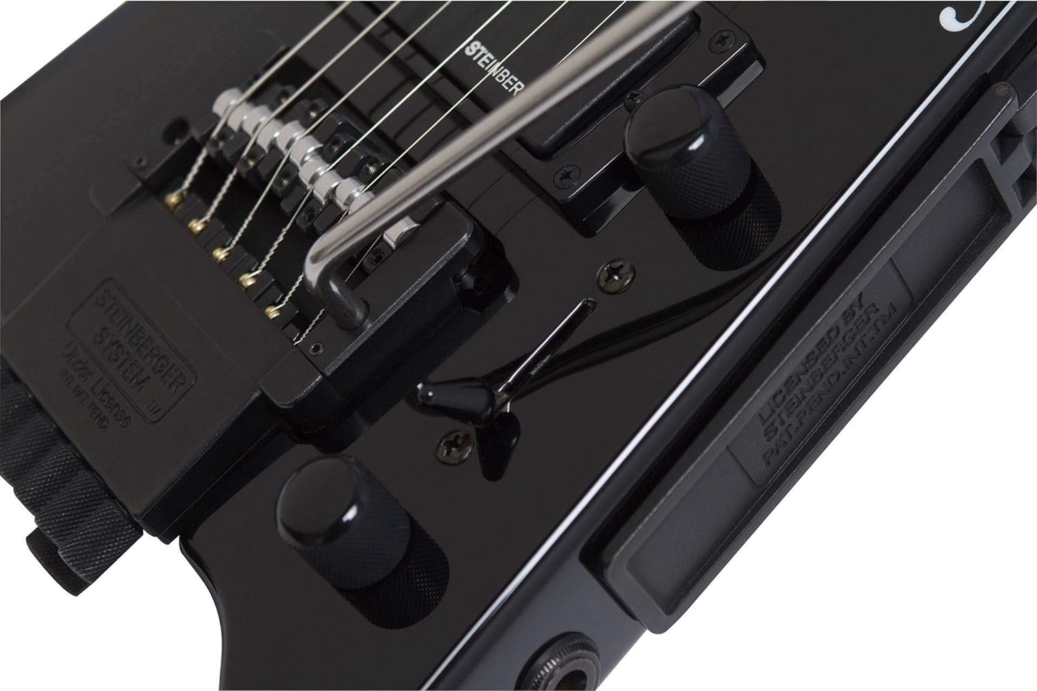 Steinberger GTPROBK1 Spirit GT-PRO Deluxe Outfit Travel Guitar™ - Black