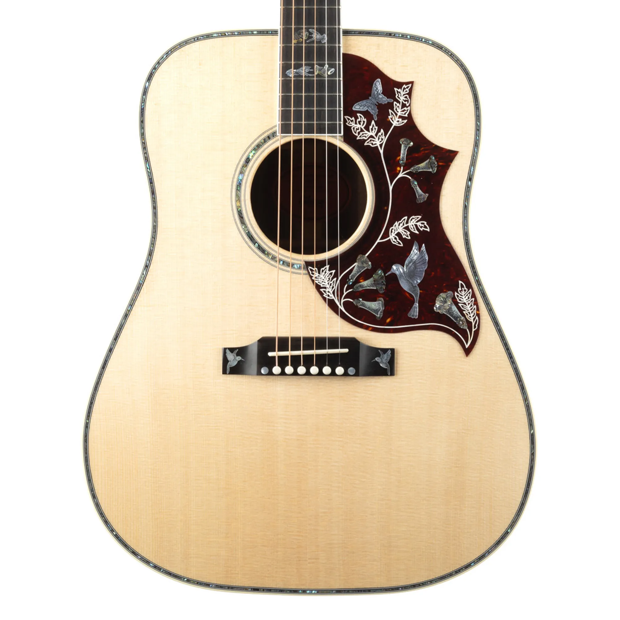 Gibson Hummingbird Custom Koa Acoustic Guitar - Antique Natural