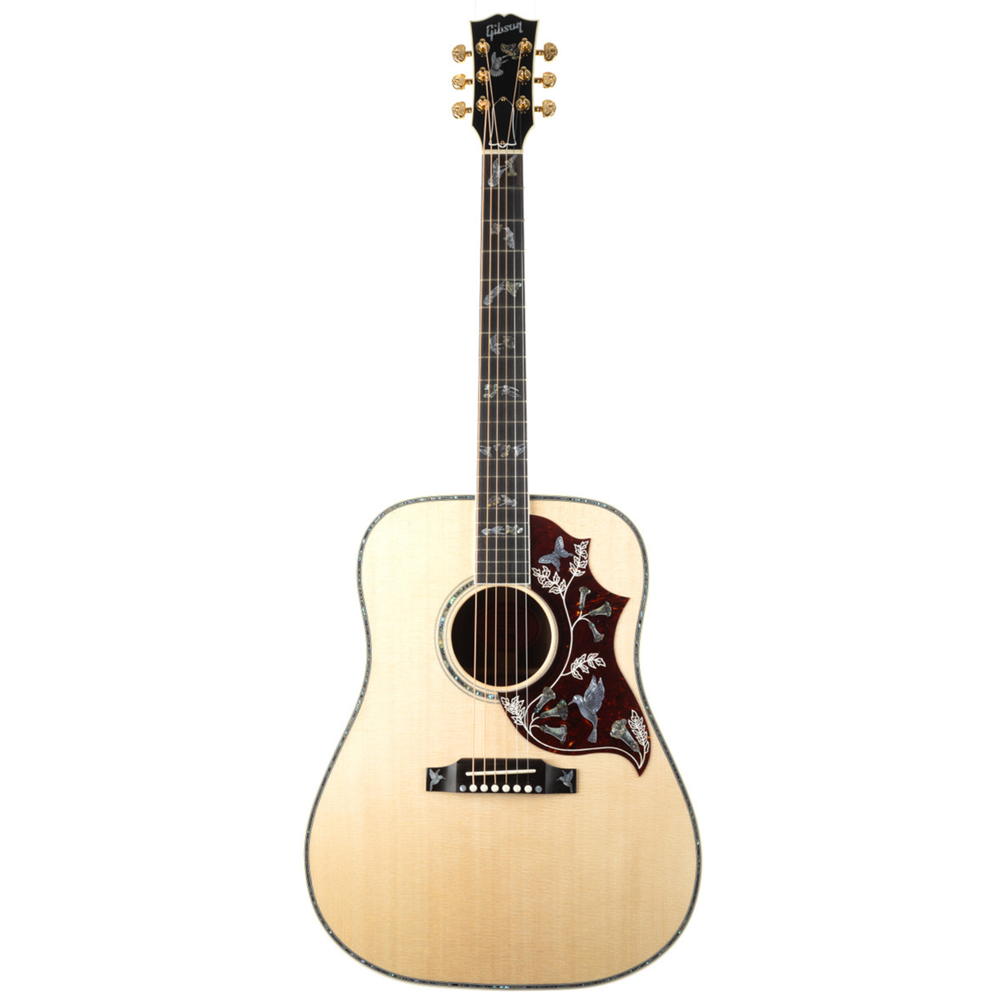 Gibson Hummingbird Custom Koa Acoustic Guitar - Antique Natural