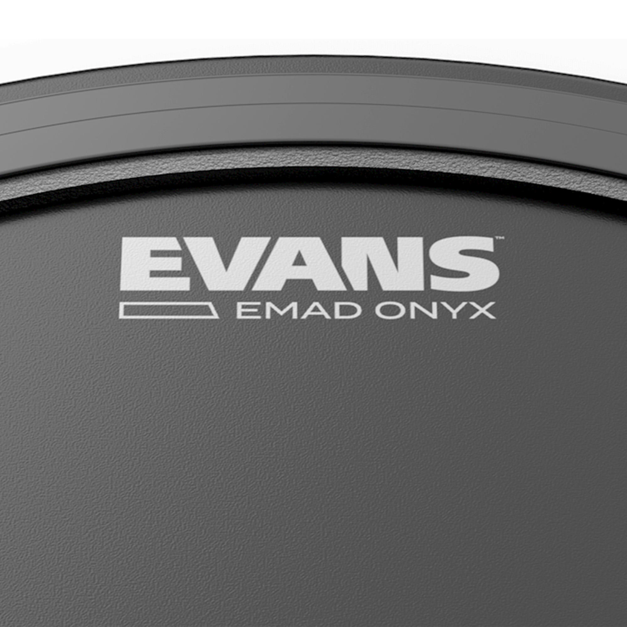 Evans Head BD22EMADONX EMAD Btr Onyx Series Bass Drumhead - 22"