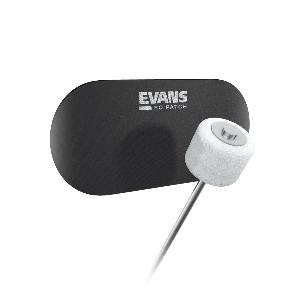 Evans EQ Patch Black Nylon Double Patch