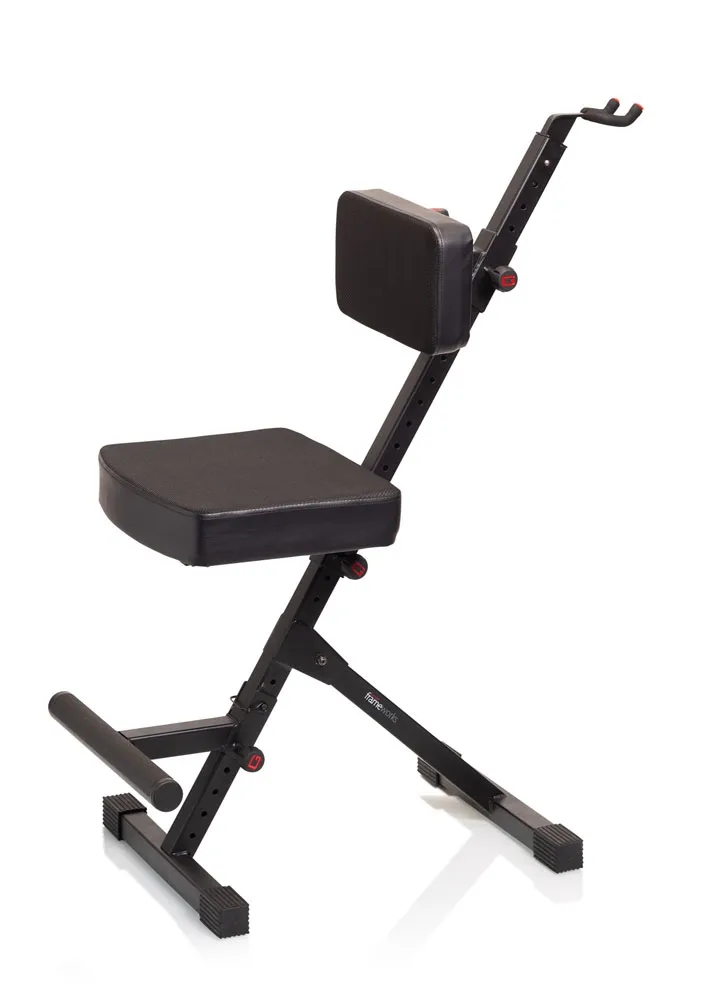 Gator Frameworks GFW-GTR-SEATDLX Deluxe Guitar Seat with Single Hanging Guitar Stand