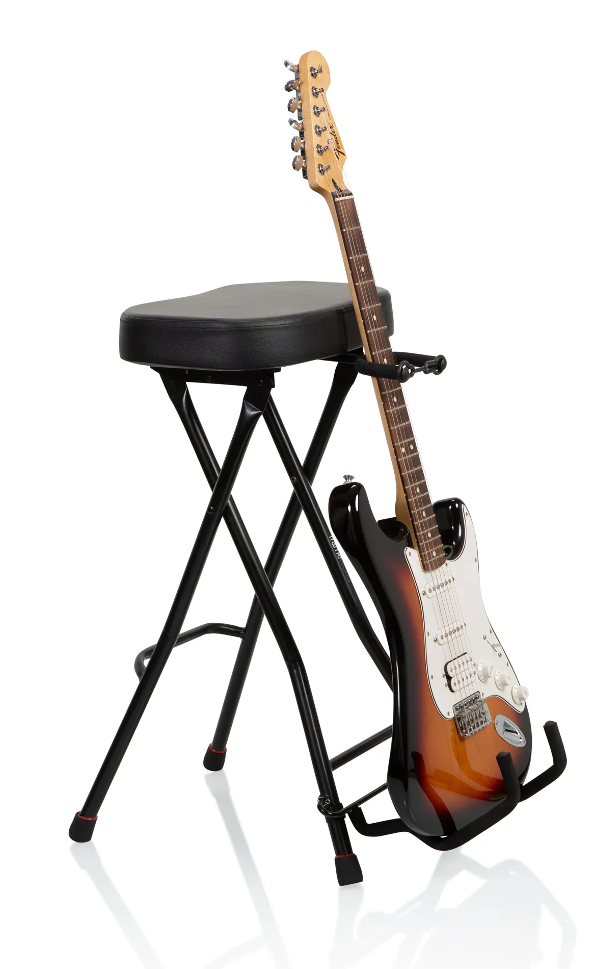 Gator Frameworks GFW-GTRSTOOL Guitar Stool with Integrated Guitar Stand