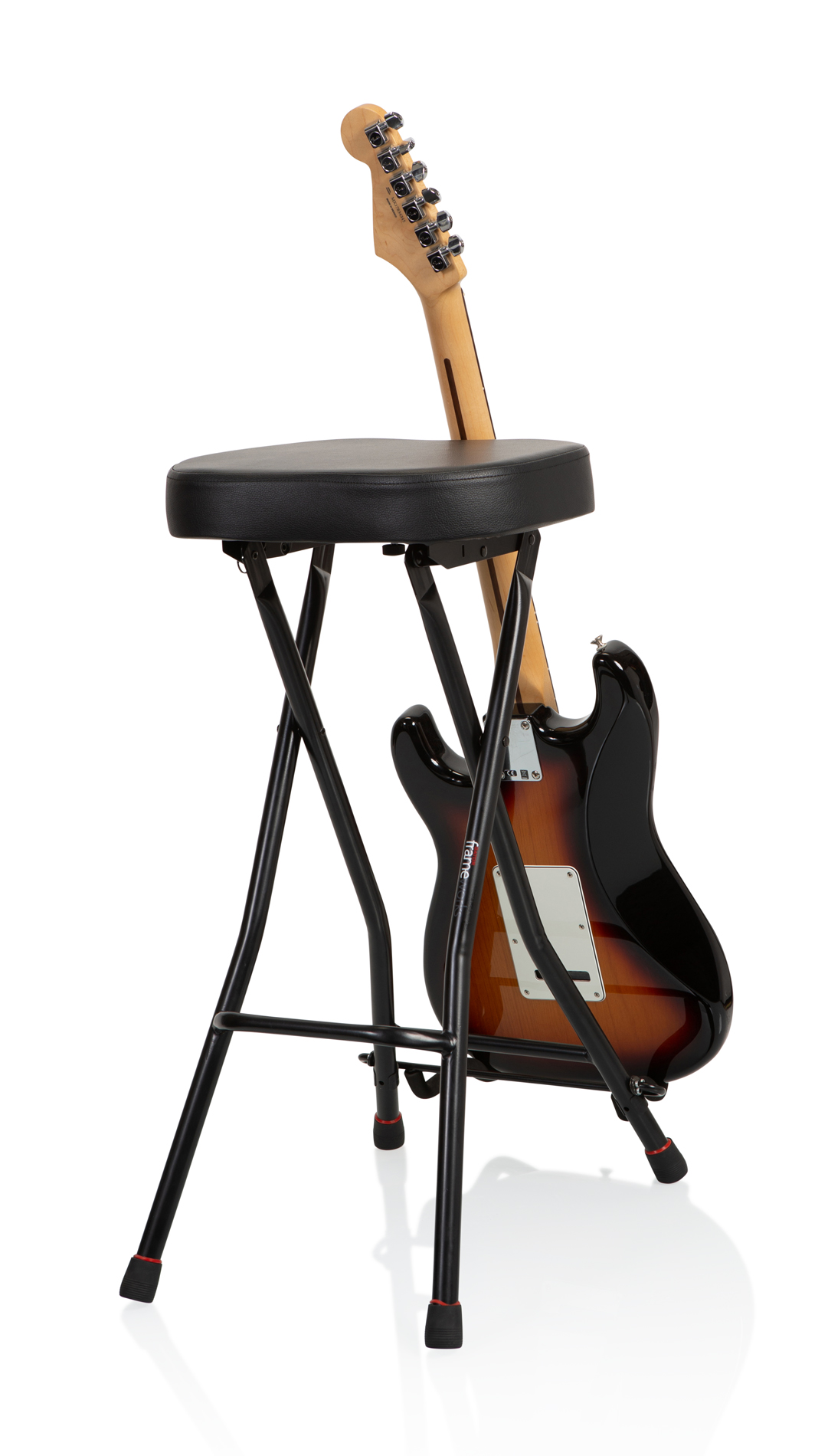 Gator Frameworks GFW-GTRSTOOL Guitar Stool with Integrated Guitar Stand