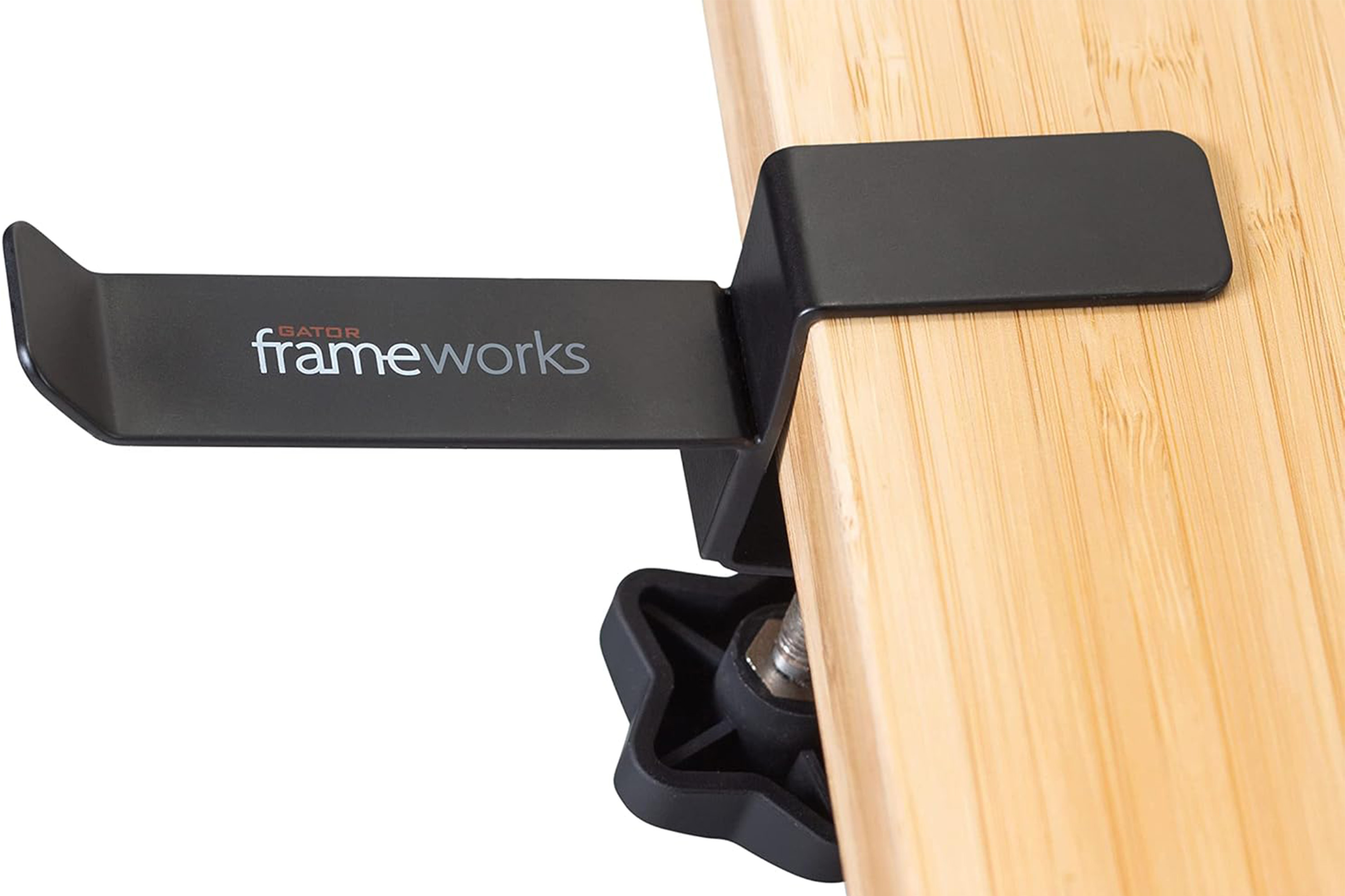 Gator Frameworks GFW-HP-HANGERDE Headphone Hanger For Desks
