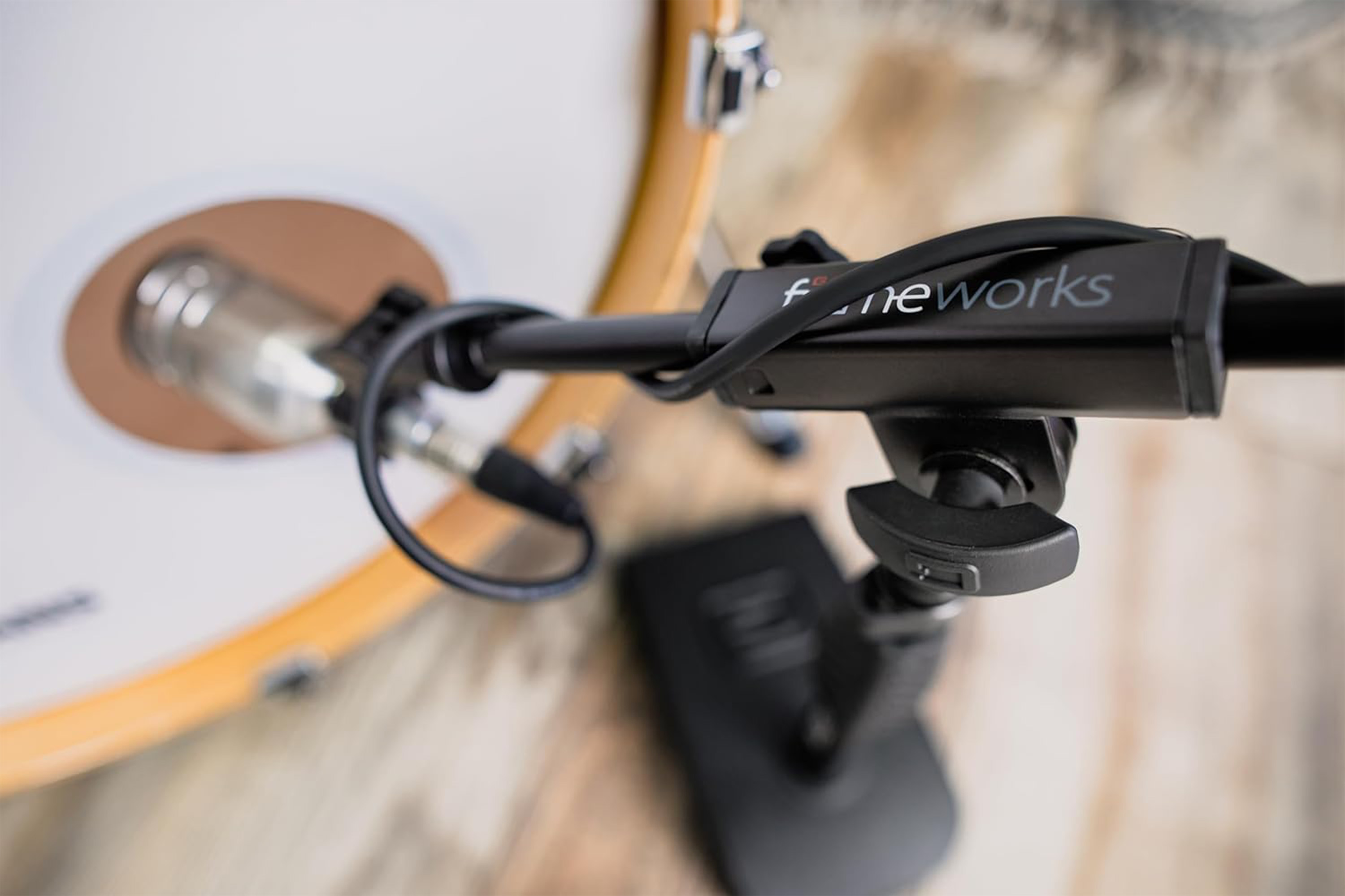 Gator Frameworks GFW-MIC-0821 Compact Base Bass Drum and Amp Mic Stand