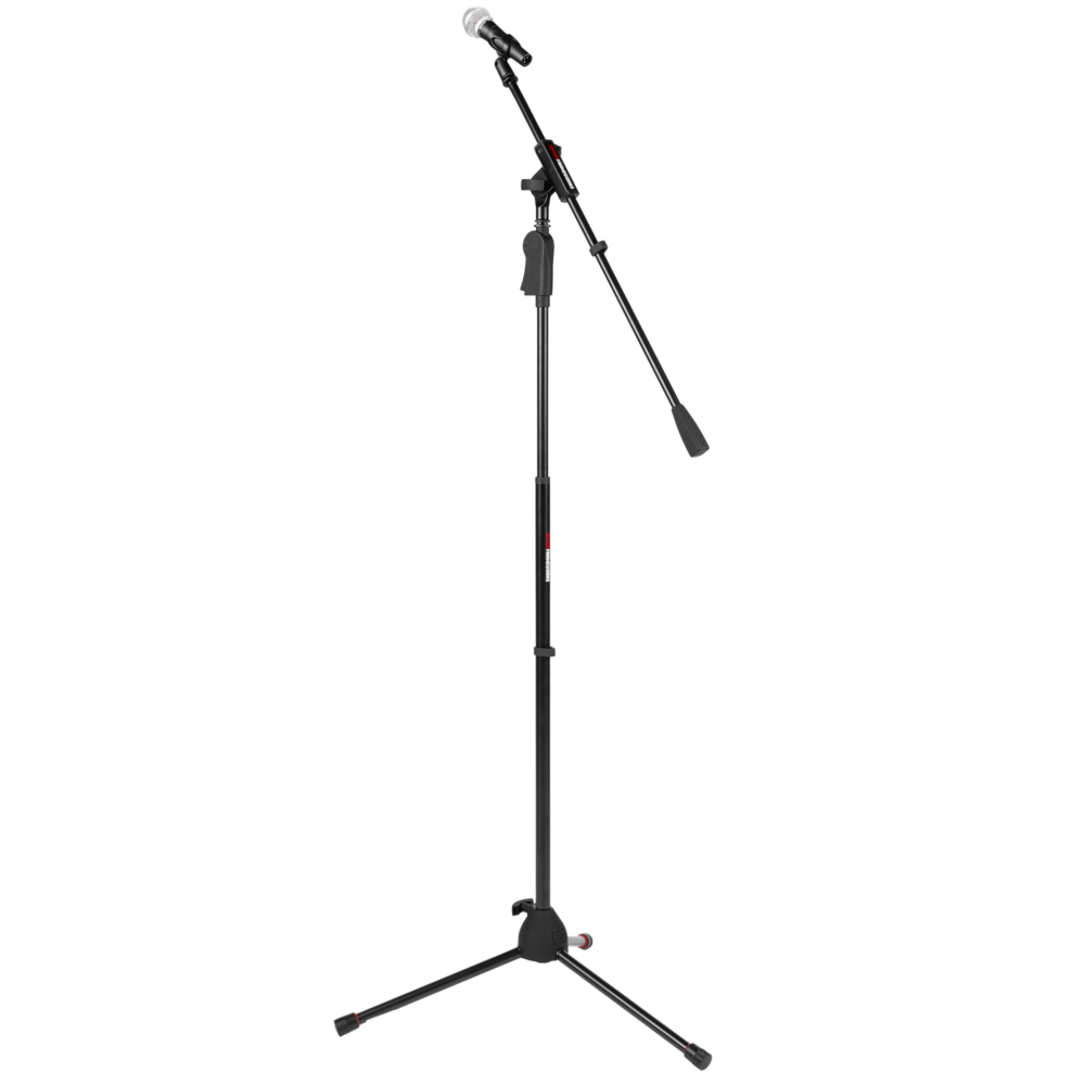 Gator Frameworks GFW-MIC-2110 Deluxe Tripod Mic Stand With Single Section Boom