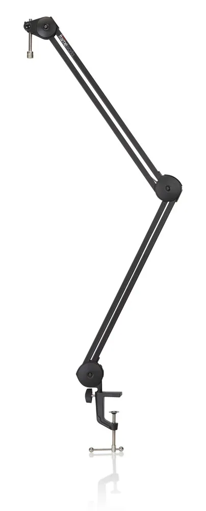 Gator Frameworks GFWMICBCBM2000 Desk-Mounted Broadcast Microphone Boom Arm