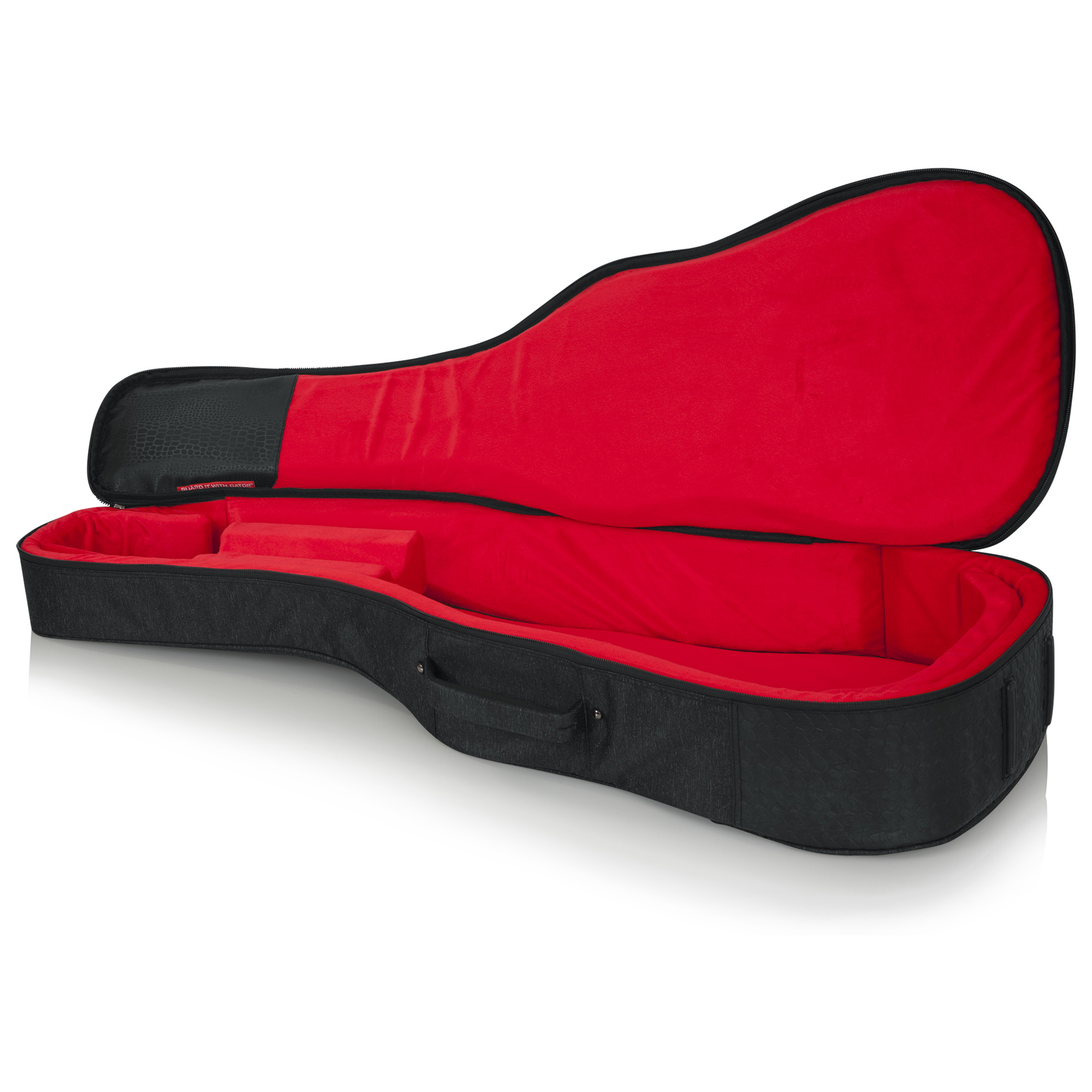 Gator GT-ACOUSTIC-BLK Transit Acoustic Guitar Bag - Charcoal Black