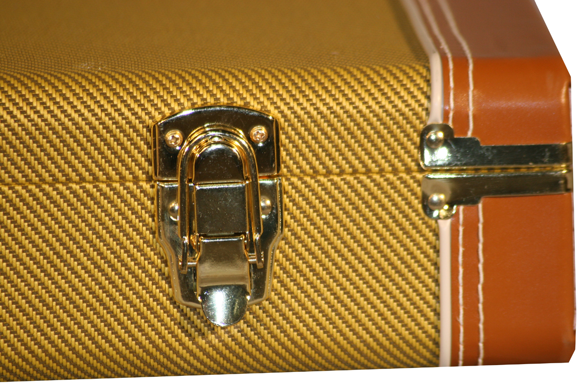 Gator GW-ELECTRIC-TW Deluxe Wood Guitar Case - Tweed