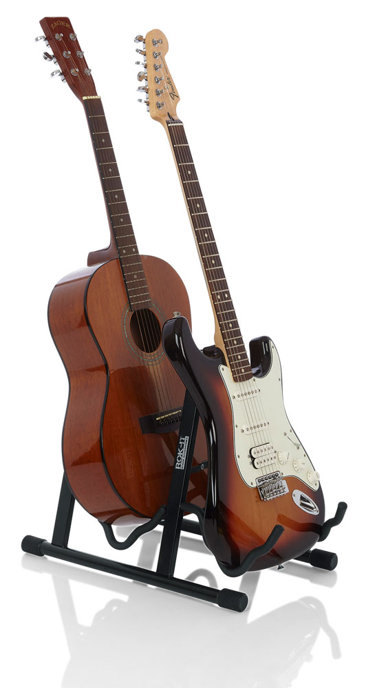 Gator Frameworks RI-GTRAU2X Double A-Frame Guitar Stand