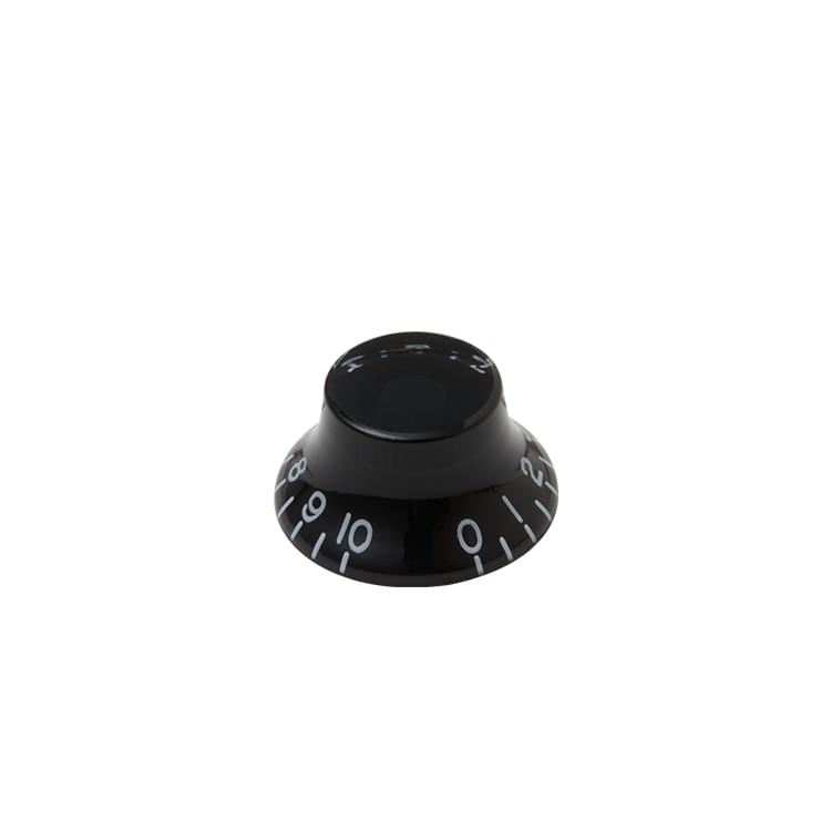 Gibson Accessories  Top Hats Knobs - Black 4/Pkg