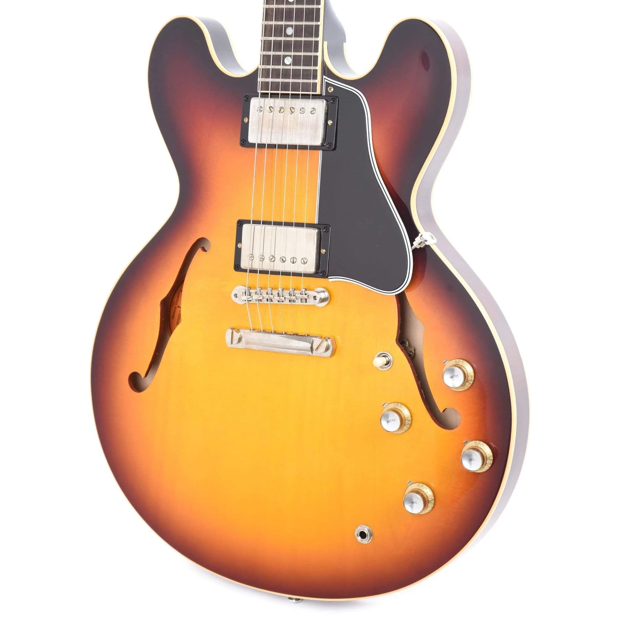 Gibson Custom Shop 1961 ES-335 Reissue VOS Semi-Hollowbody Electric Guitar - Vintage Burst (PRE ORDER)